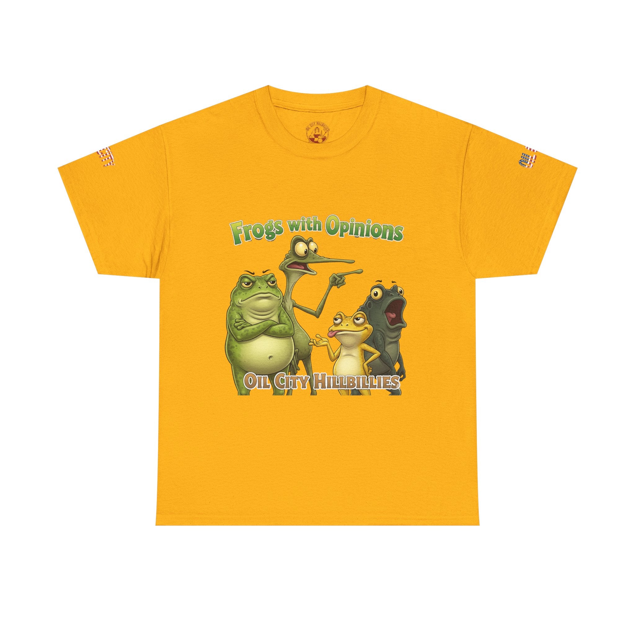 Frogs with Opinions Unisex Tee - Oil City Hillbillies Official Merchandise