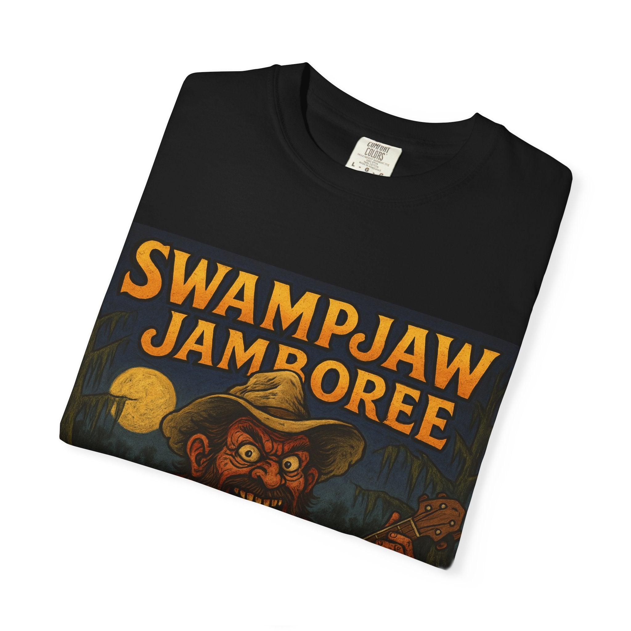 Swampjaw Jamboree Unisex T-Shirt, Vintage Music Tee, Casual Graphic Shirt, Fun Gift for Music Lovers, Festival Apparel