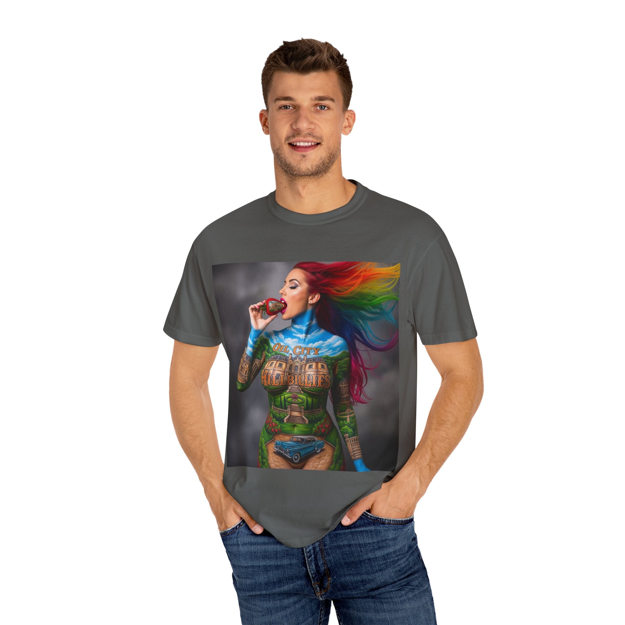 Vibrant Art-Inspired Unisex T-Shirt, Unique Graphic Tee for Art Lovers, Colorful Casual Wear, Gift for Creative Souls, Festival Clothing