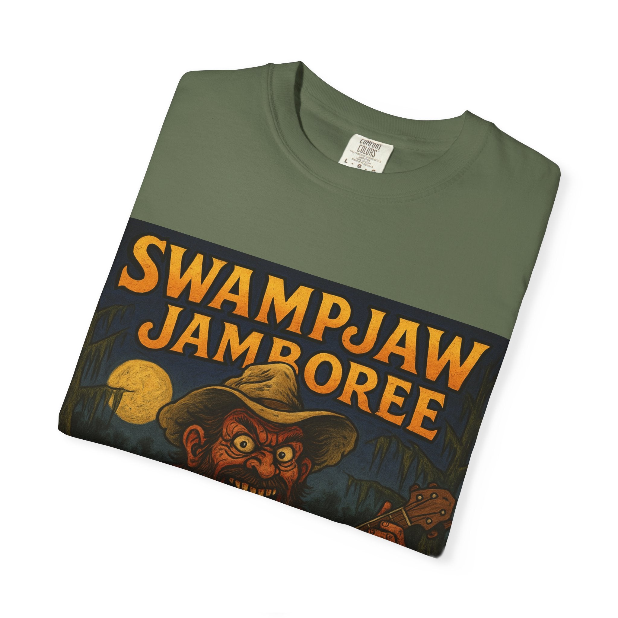 Swampjaw Jamboree Unisex T-Shirt, Vintage Music Tee, Casual Graphic Shirt, Fun Gift for Music Lovers, Festival Apparel