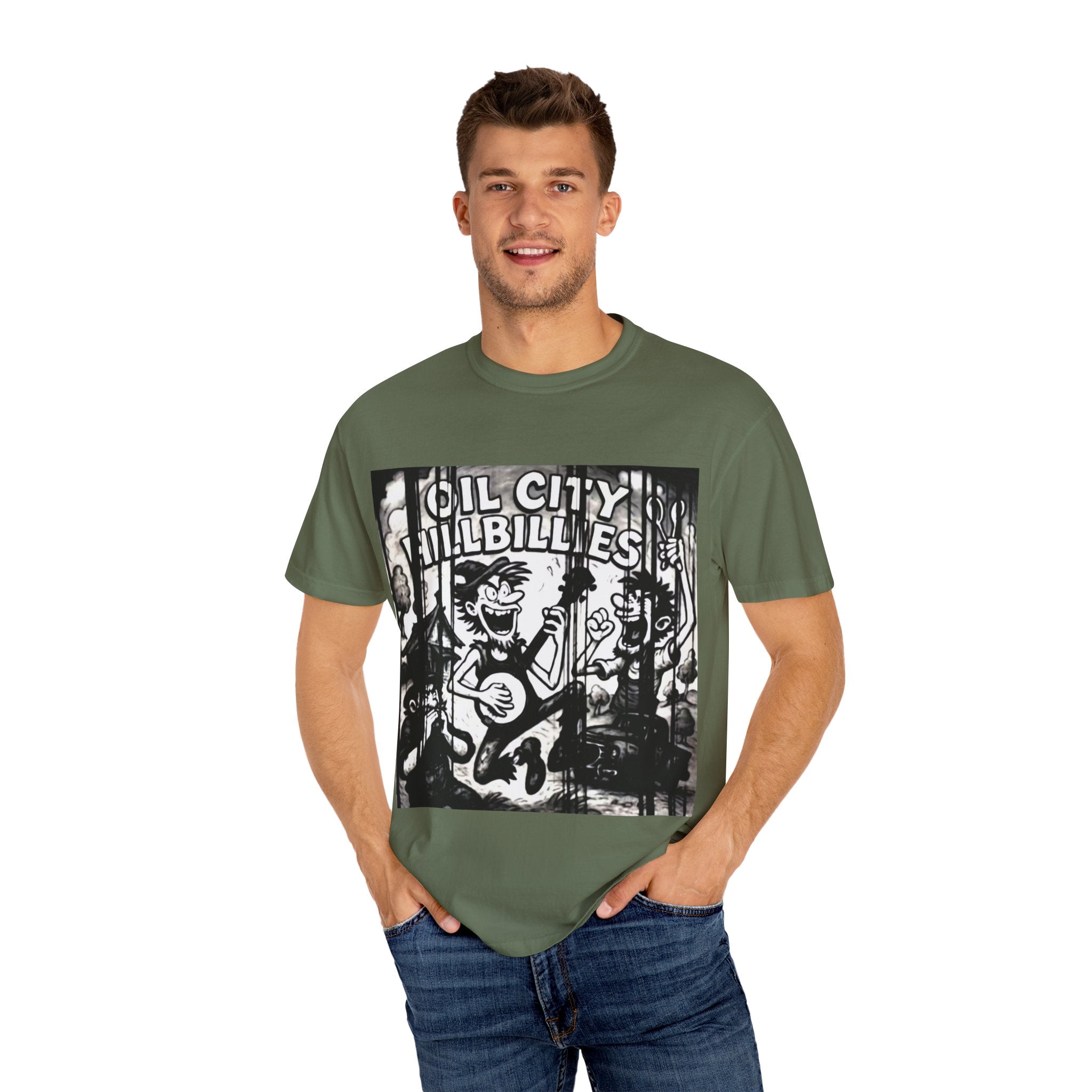 Vintage-Inspired Music T-Shirt | Oil City Hillbillies Graphic | Unisex Cotton Tee for Music Lovers, Festivals, Gifts, Casual Wear, [...]