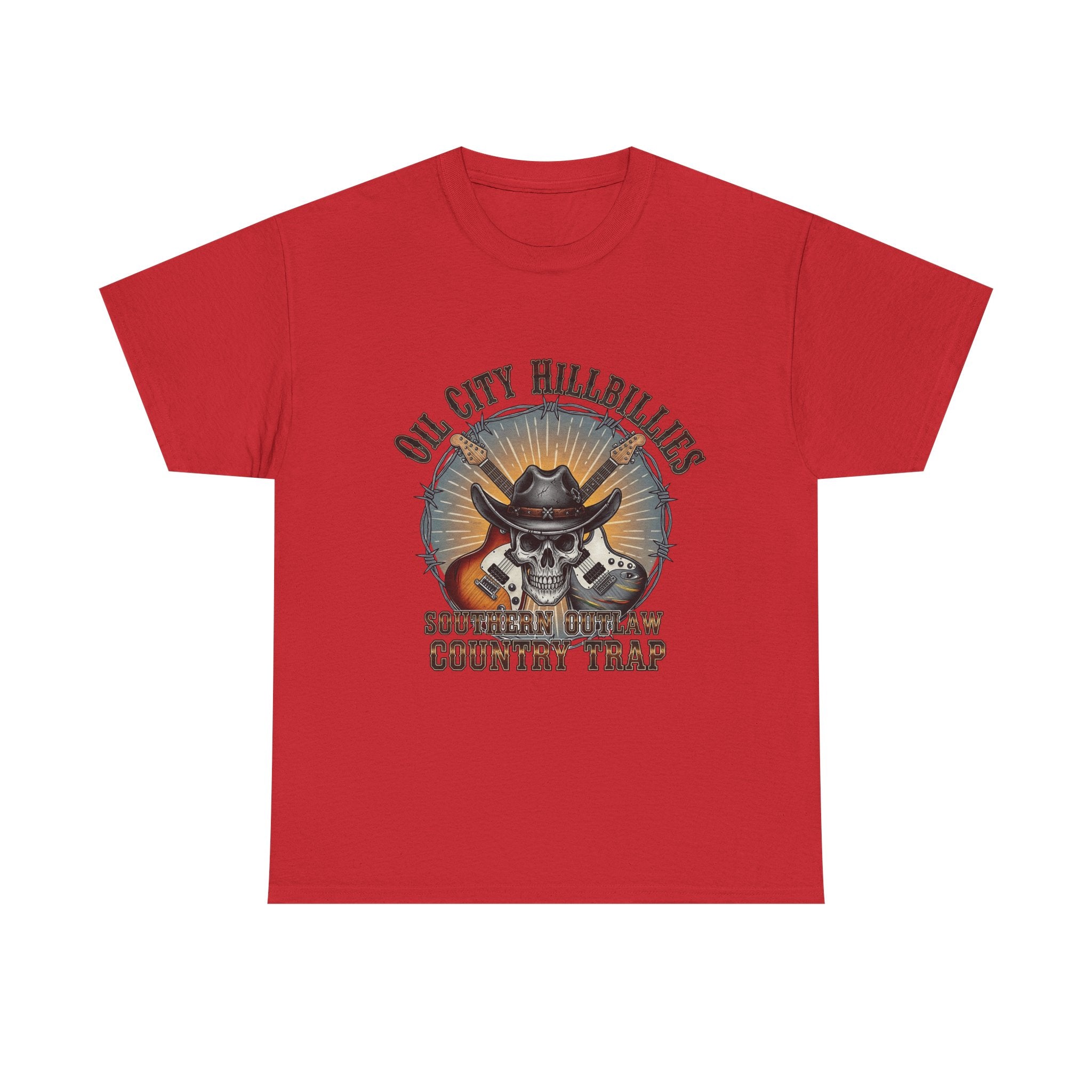 Southern Outlaw Graphic Tee | Unisex Heavy Cotton Tee for Country Music Lovers, Festival Wear, Casual Style, Gift for Him/Her