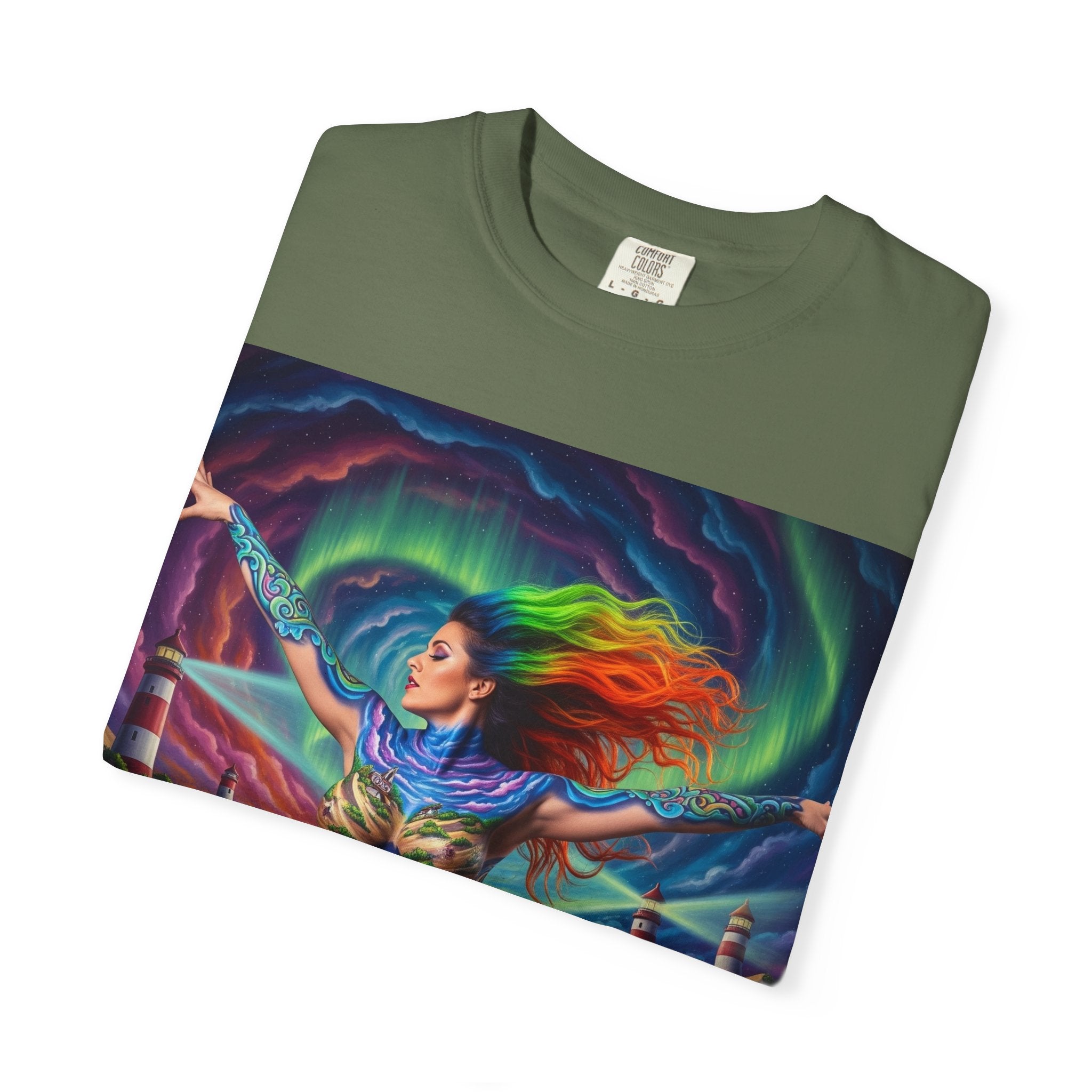 Oil City Hillbillies Colorful Spirit Unisex T-Shirt, Artistic Graphic Tee, Casual Wear, Gift for Art Lovers, Summer Festival Fashion