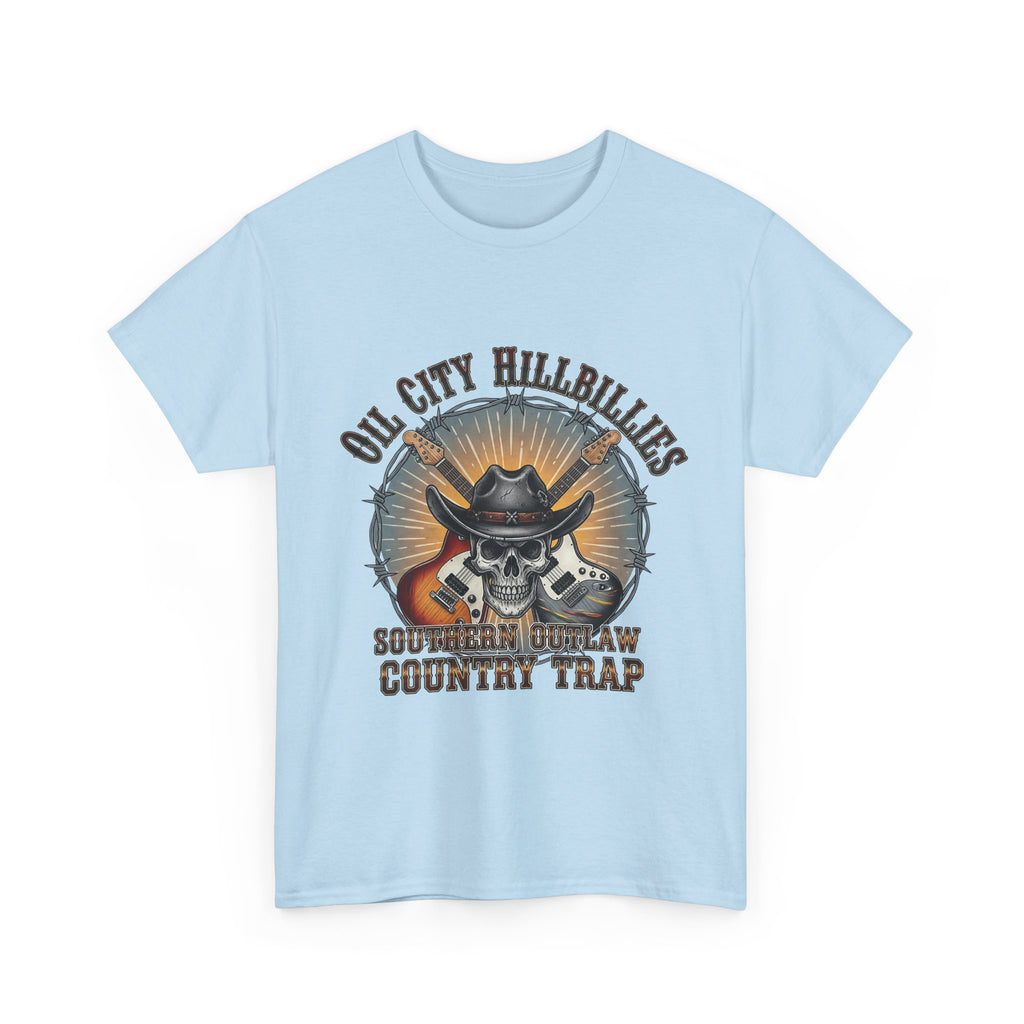 Southern Outlaw Graphic Tee | Unisex Heavy Cotton Tee for Country Music Lovers, Festival Wear, Casual Style, Gift for Him/Her