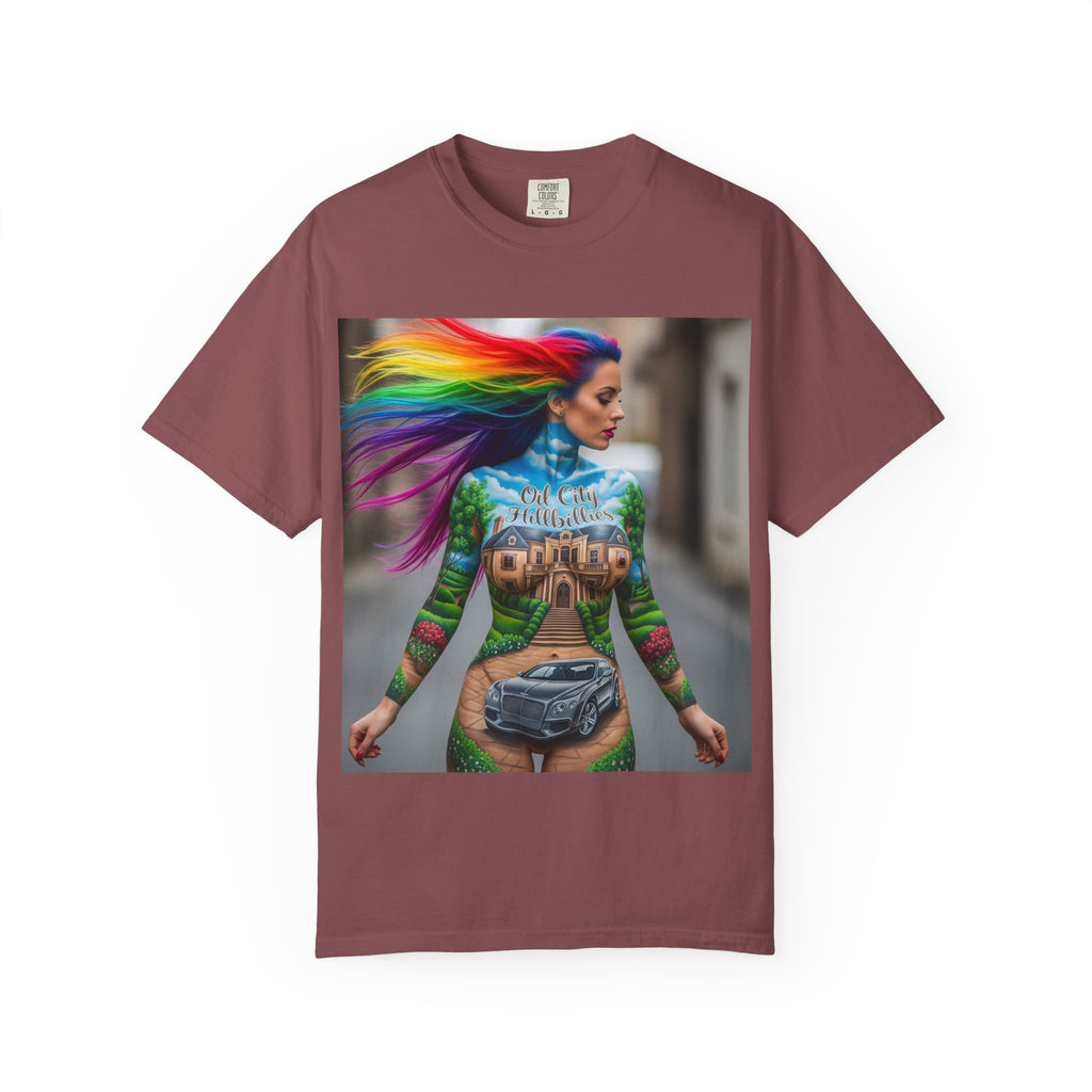 Vibrant Graphic T-Shirt for Creative Souls | Unisex Tee, Festival Wear, Casual Street Style, Gift for Art Lovers