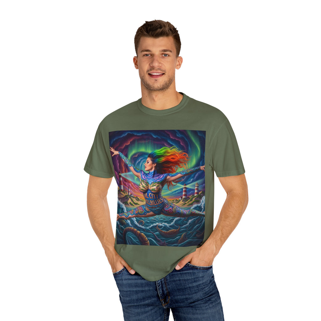 Oil City Hillbillies Colorful Spirit Unisex T-Shirt, Artistic Graphic Tee, Casual Wear, Gift for Art Lovers, Summer Festival Fashion