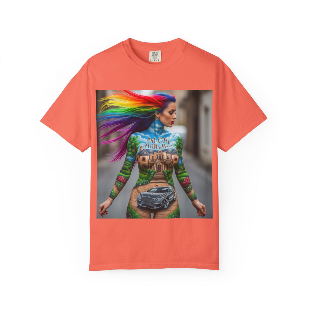 Vibrant Graphic T-Shirt for Creative Souls | Unisex Tee, Festival Wear, Casual Street Style, Gift for Art Lovers
