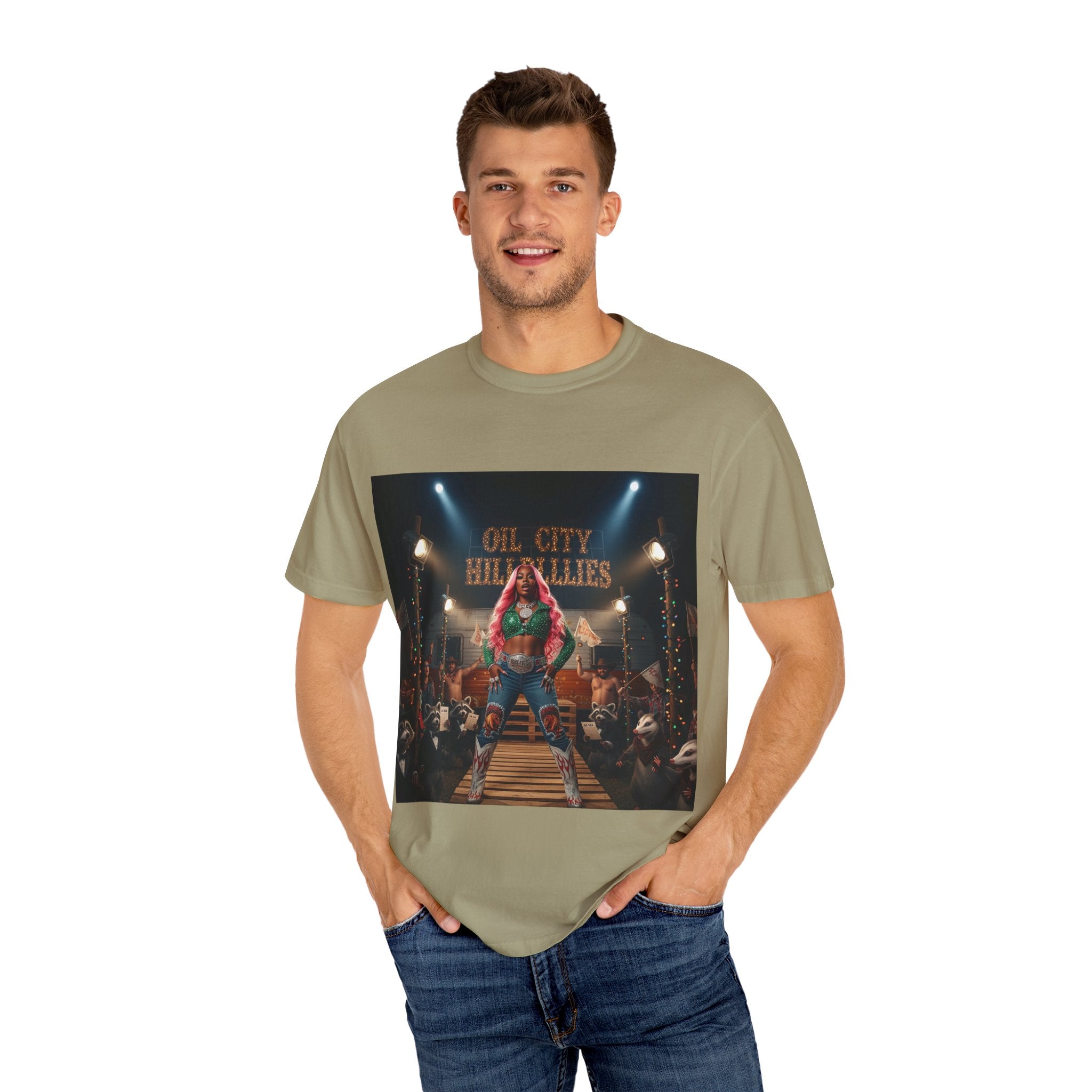 Vintage Oil City T-shirt - Bold Graphic Tee for Music Lovers, Perfect for Concerts, Festivals, Gifts, Everyday Wear