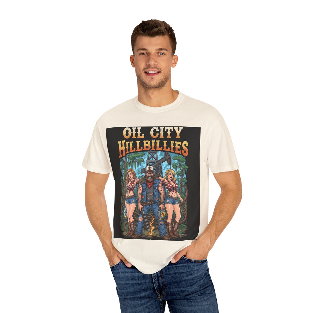 Vintage Graphic Tee – Oil City Hillbillies Shirt, Unisex T-Shirt, Casual Wear, Festival Outfit, Southern Pride Apparel