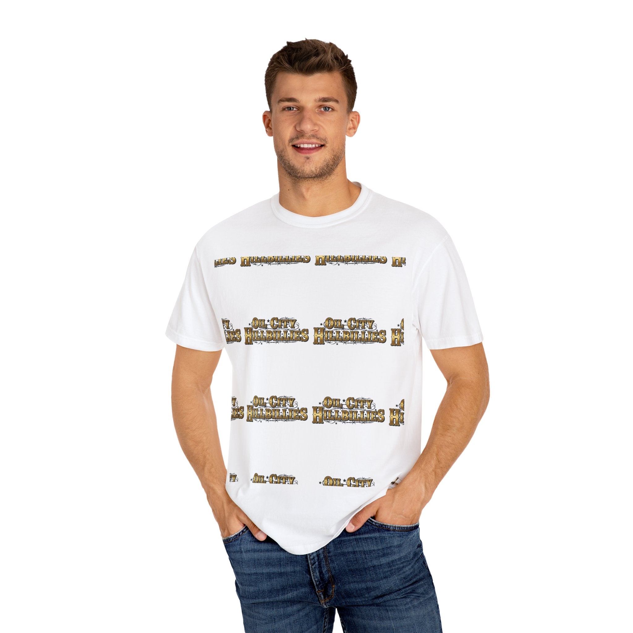 Vintage Oil City Hillbillies T-Shirt, Casual Wear, Country Style Tee, Gift for Him, Retro Graphic Tee, Unisex Clothing