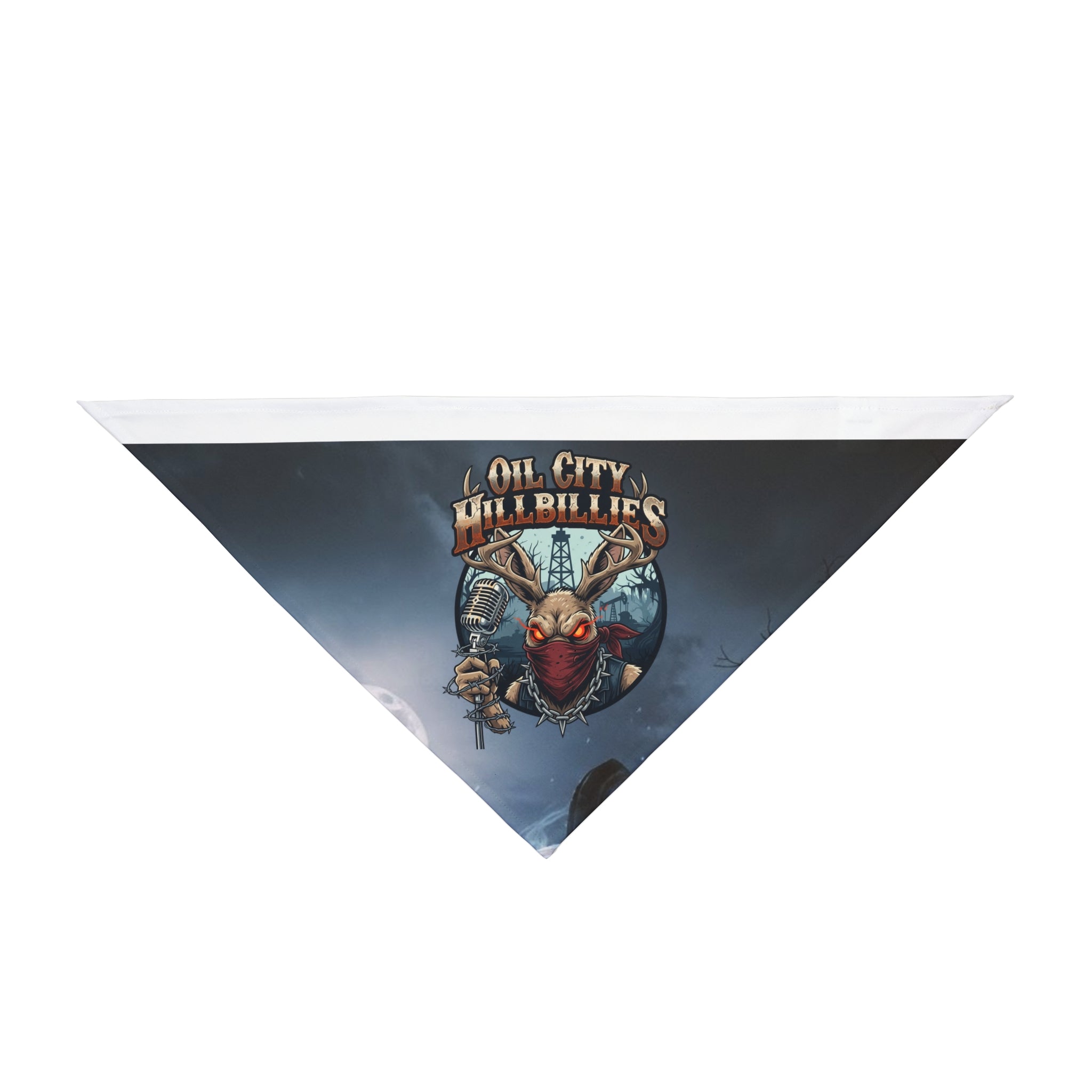 Pet Bandana - Oil City Hillbillies Design