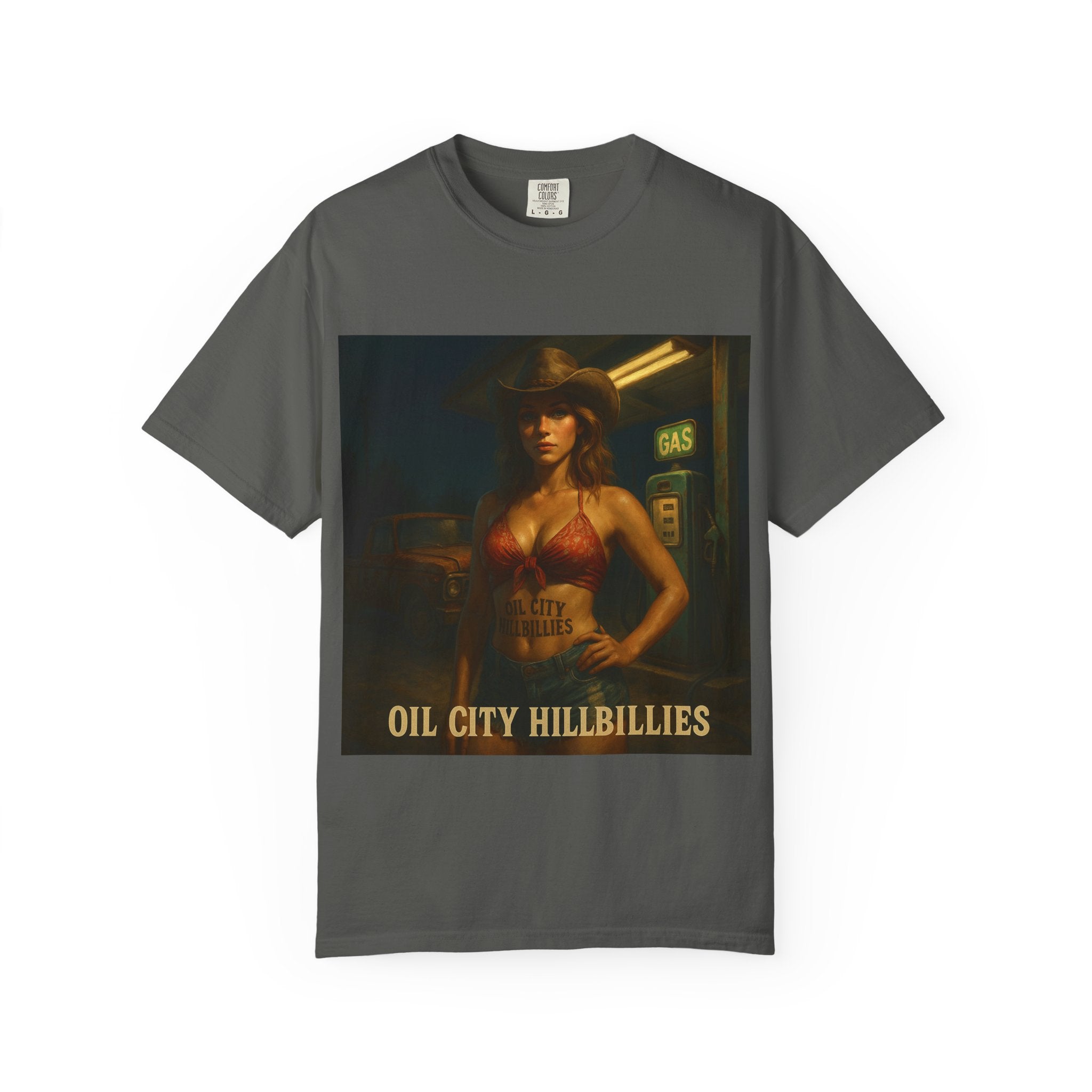 Vintage Oil City Hillbillies T-Shirt, Retro Graphic Tee for Country Lovers, Casual Wear, Music Festival Apparel, Unique Gift Idea