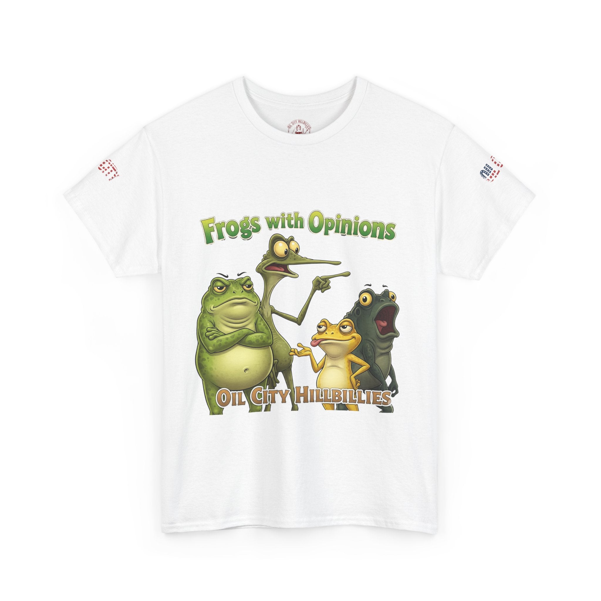 Frogs with Opinions Unisex Tee - Oil City Hillbillies Official Merchandise