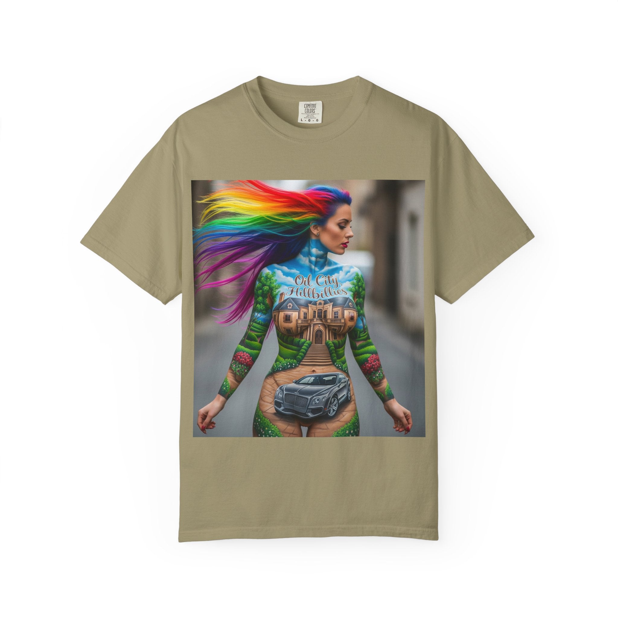Vibrant Graphic T-Shirt for Creative Souls | Unisex Tee, Festival Wear, Casual Street Style, Gift for Art Lovers