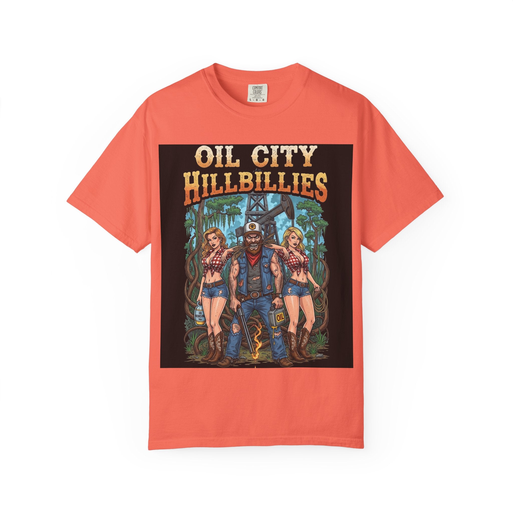 Vintage Graphic Tee – Oil City Hillbillies Shirt, Unisex T-Shirt, Casual Wear, Festival Outfit, Southern Pride Apparel