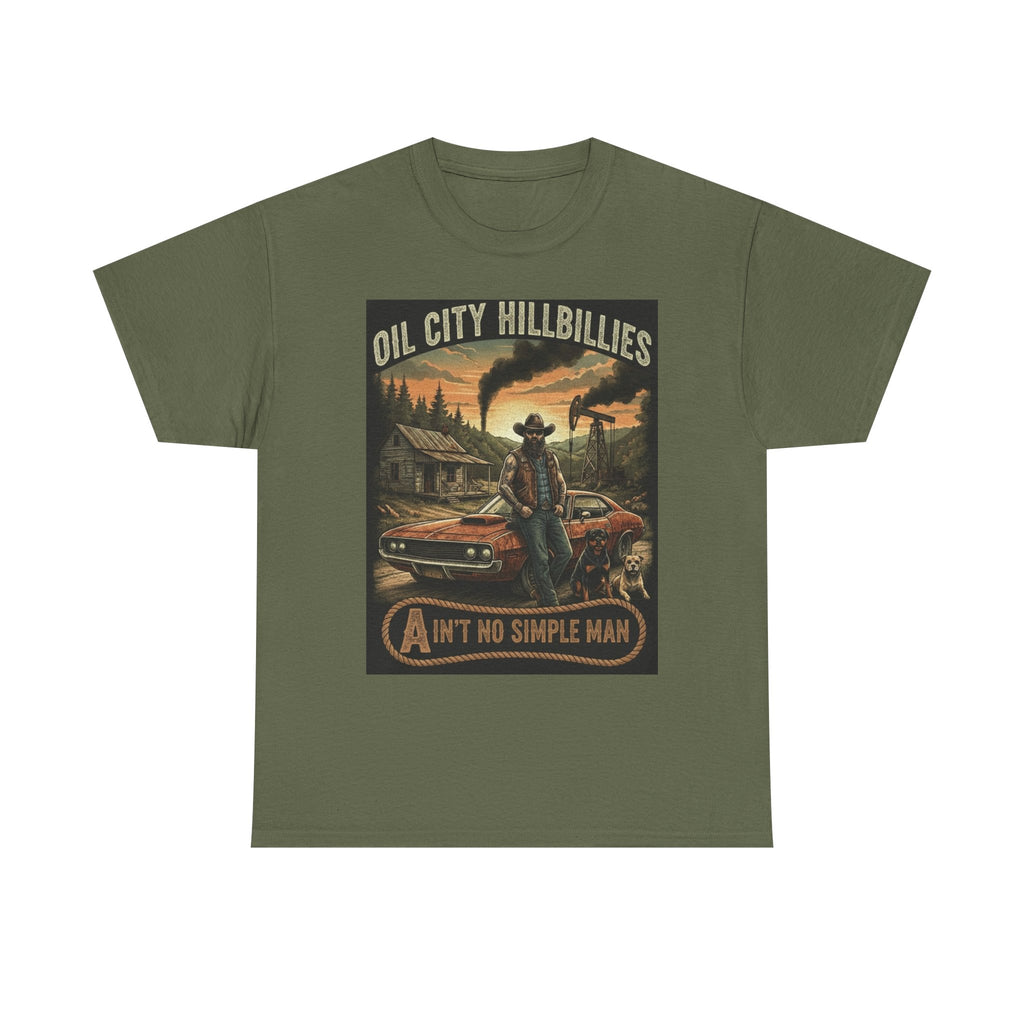 Oil City Hillbillies Unisex T-Shirt - Ain't No Simple Man Graphic Tee