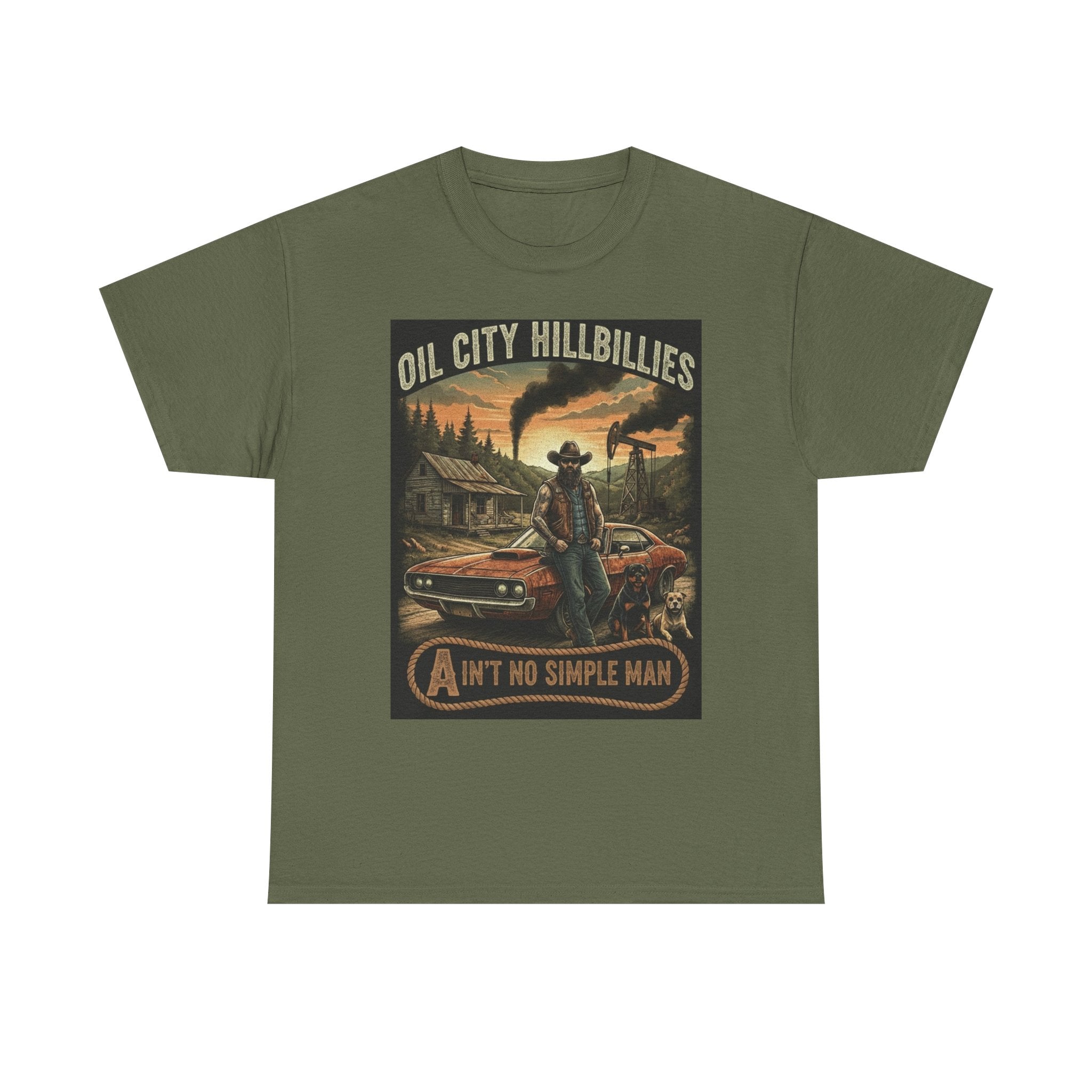 Oil City Hillbillies Unisex T-Shirt - Ain't No Simple Man Graphic Tee