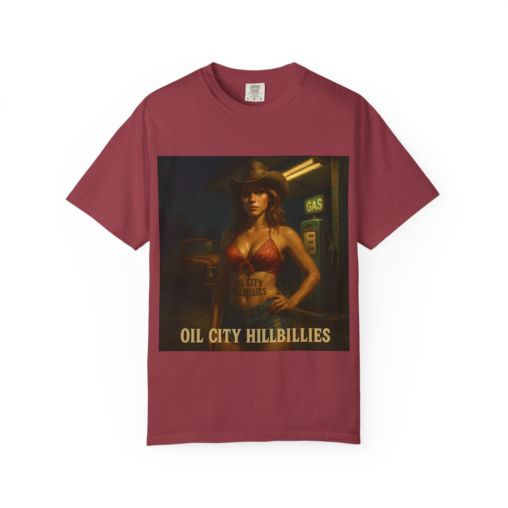 Vintage Oil City Hillbillies T-Shirt, Retro Graphic Tee for Country Lovers, Casual Wear, Music Festival Apparel, Unique Gift Idea