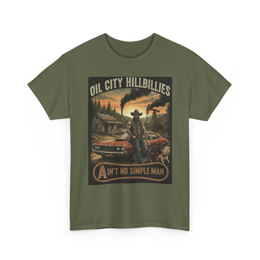 Oil City Hillbillies Unisex T-Shirt - Ain't No Simple Man Graphic Tee