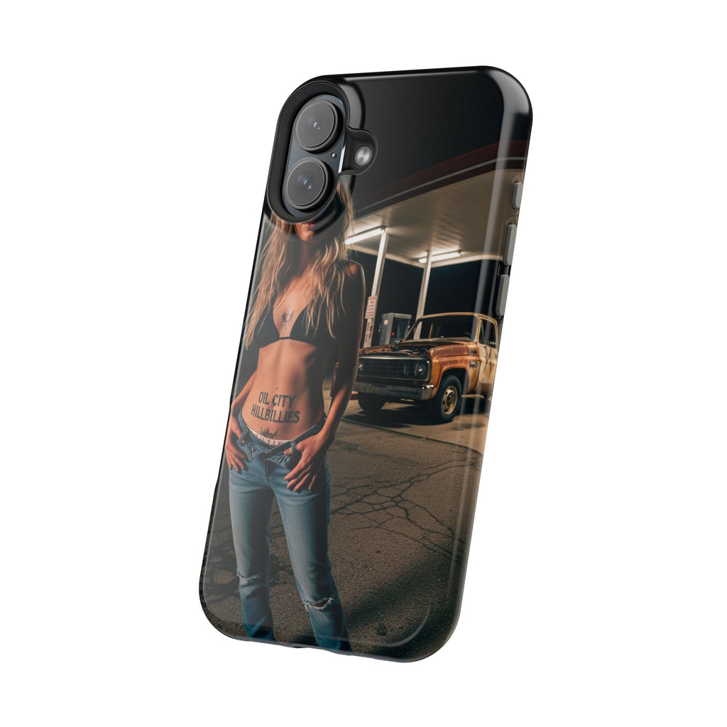 Oil City Hillbillies Magnetic Tough Cases | Personalized Phone Cover, Unique Gift for Country Lovers, Tough Cell Phone Case, Hillbilly Style