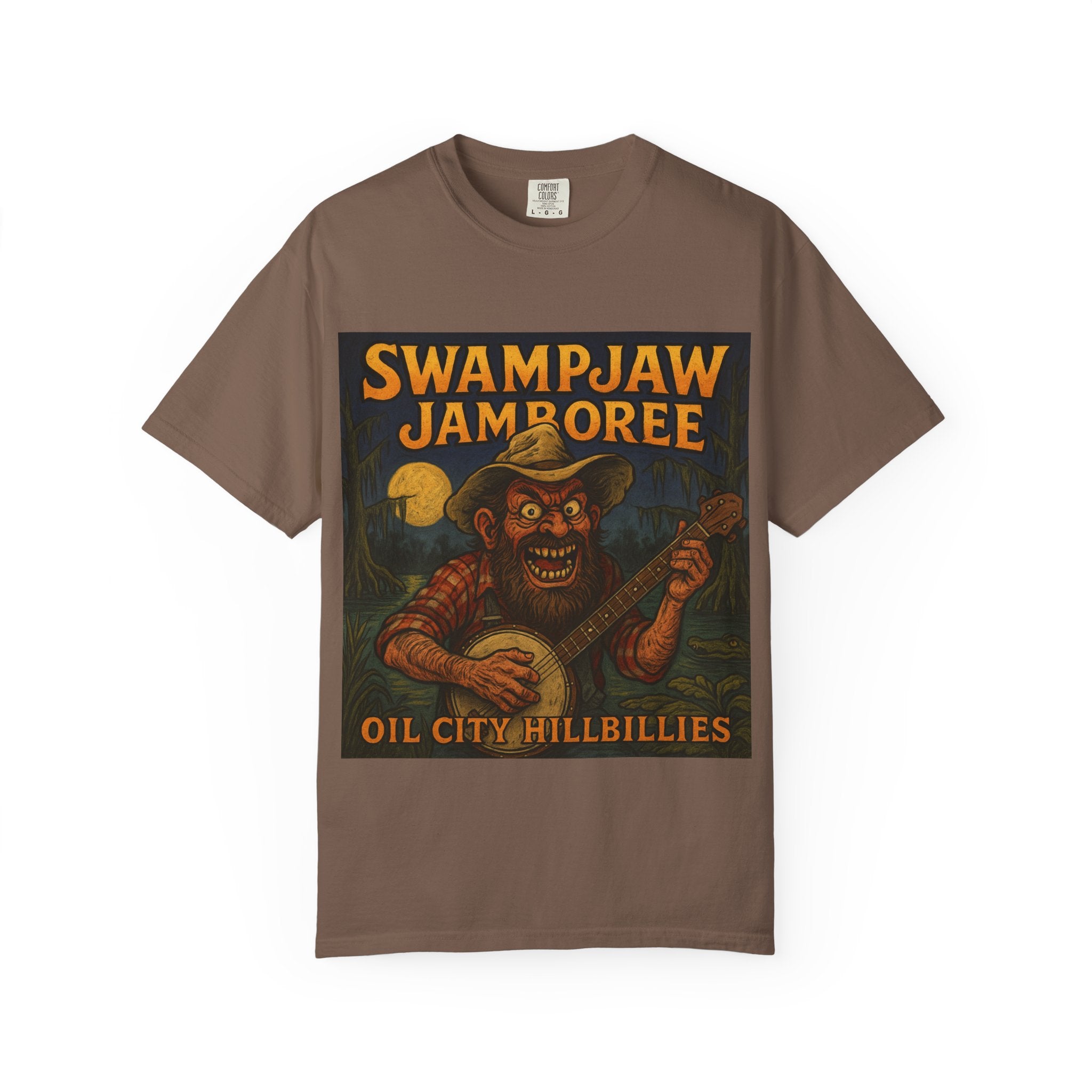 Swampjaw Jamboree Unisex T-Shirt, Vintage Music Tee, Casual Graphic Shirt, Fun Gift for Music Lovers, Festival Apparel