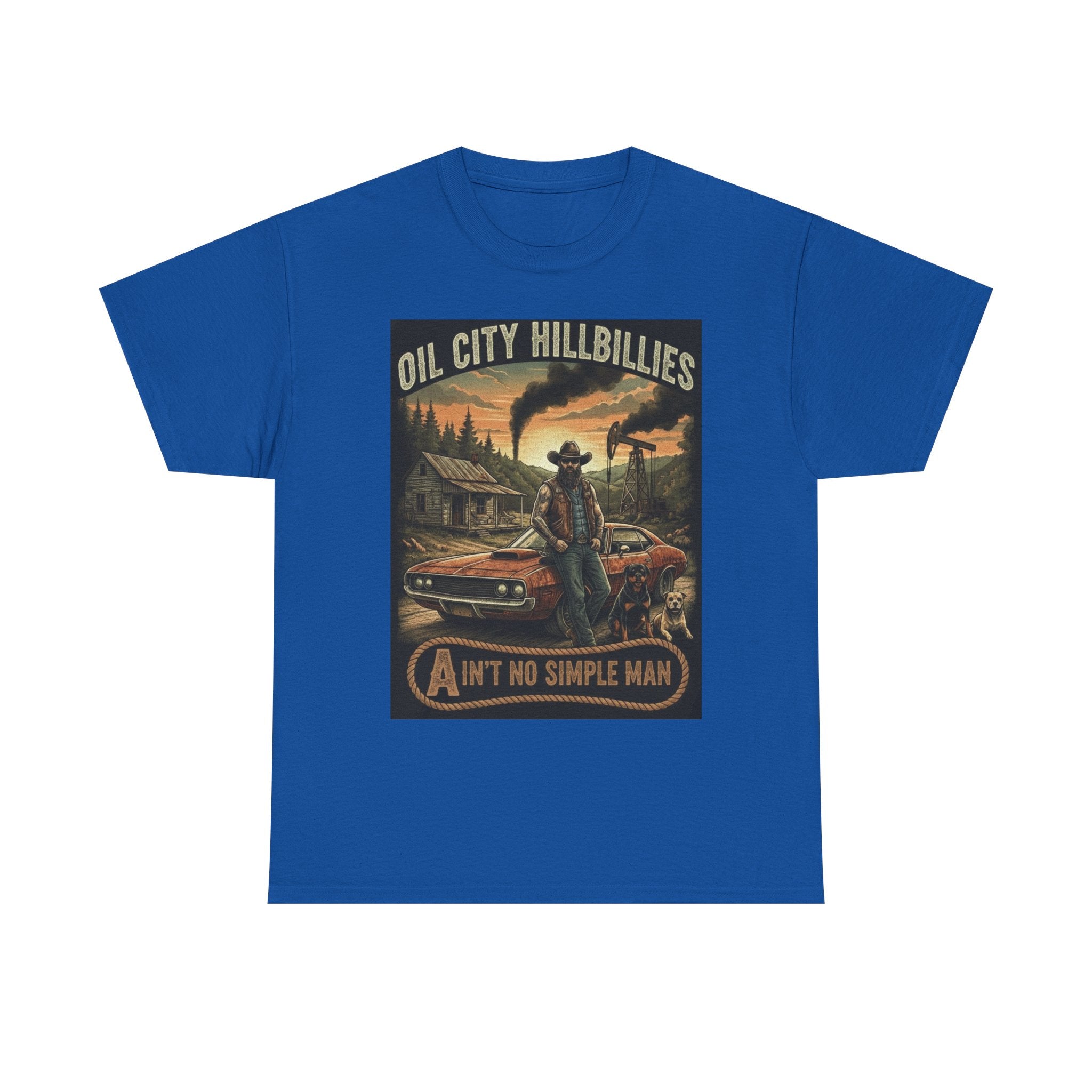 Oil City Hillbillies Unisex T-Shirt - Ain't No Simple Man Graphic Tee