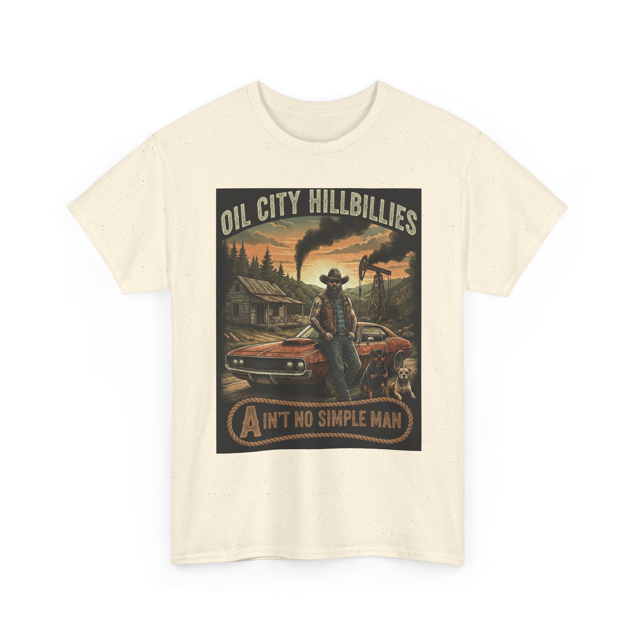 Oil City Hillbillies Unisex T-Shirt - Ain't No Simple Man Graphic Tee