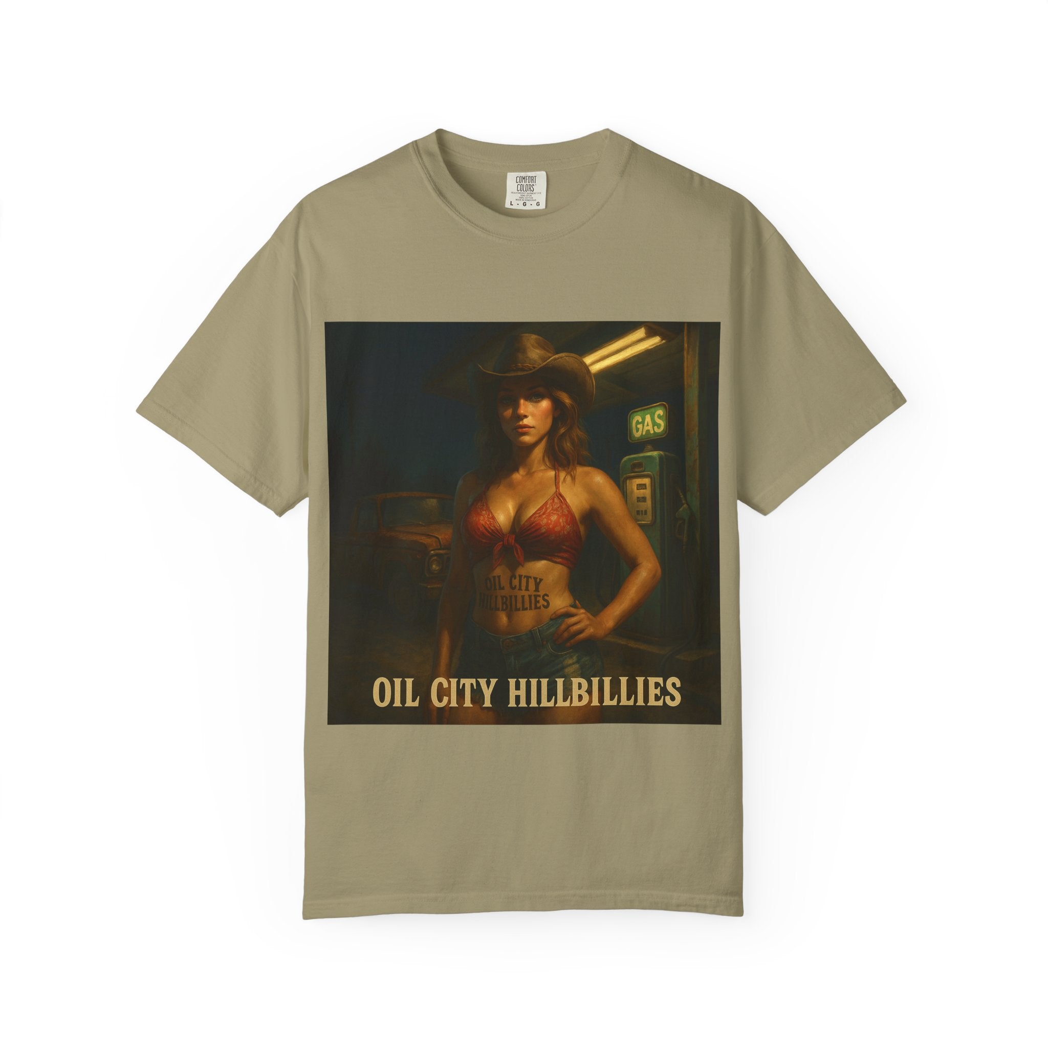 Vintage Oil City Hillbillies T-Shirt, Retro Graphic Tee for Country Lovers, Casual Wear, Music Festival Apparel, Unique Gift Idea