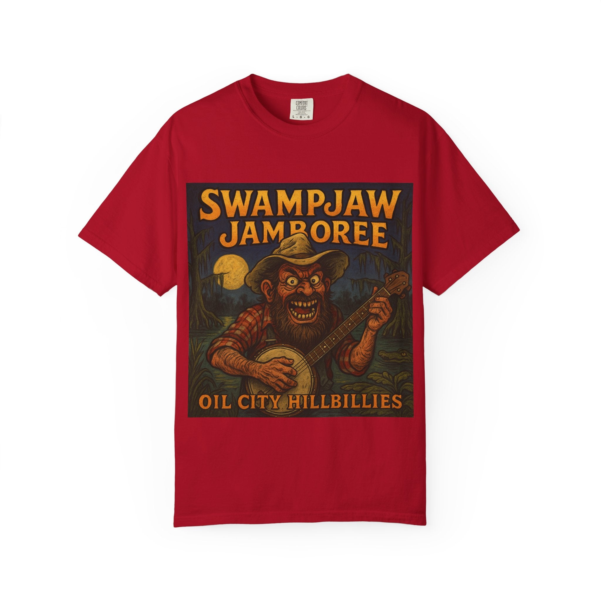 Swampjaw Jamboree Unisex T-Shirt, Vintage Music Tee, Casual Graphic Shirt, Fun Gift for Music Lovers, Festival Apparel
