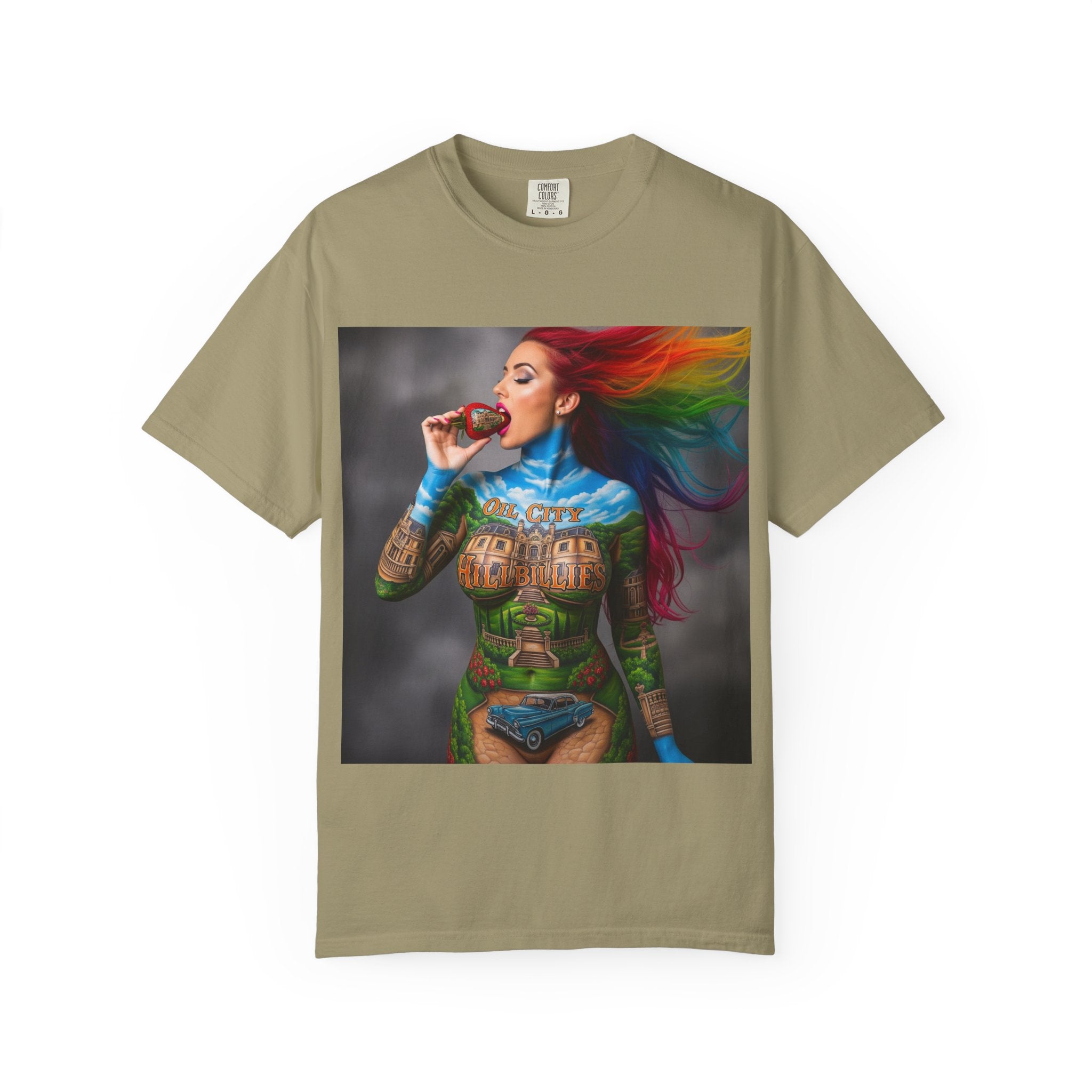 Vibrant Art-Inspired Unisex T-Shirt, Unique Graphic Tee for Art Lovers, Colorful Casual Wear, Gift for Creative Souls, Festival Clothing