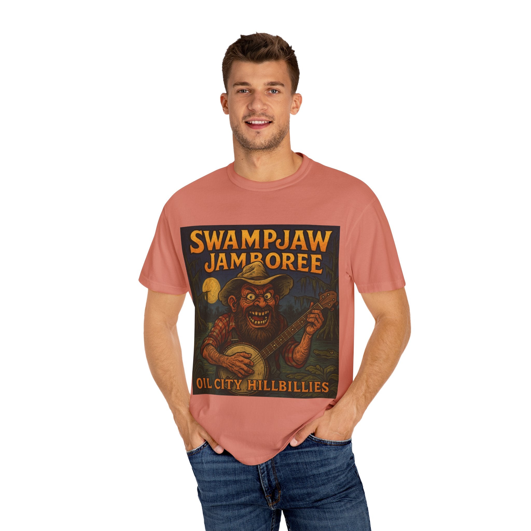 Swampjaw Jamboree Unisex T-Shirt, Vintage Music Tee, Casual Graphic Shirt, Fun Gift for Music Lovers, Festival Apparel