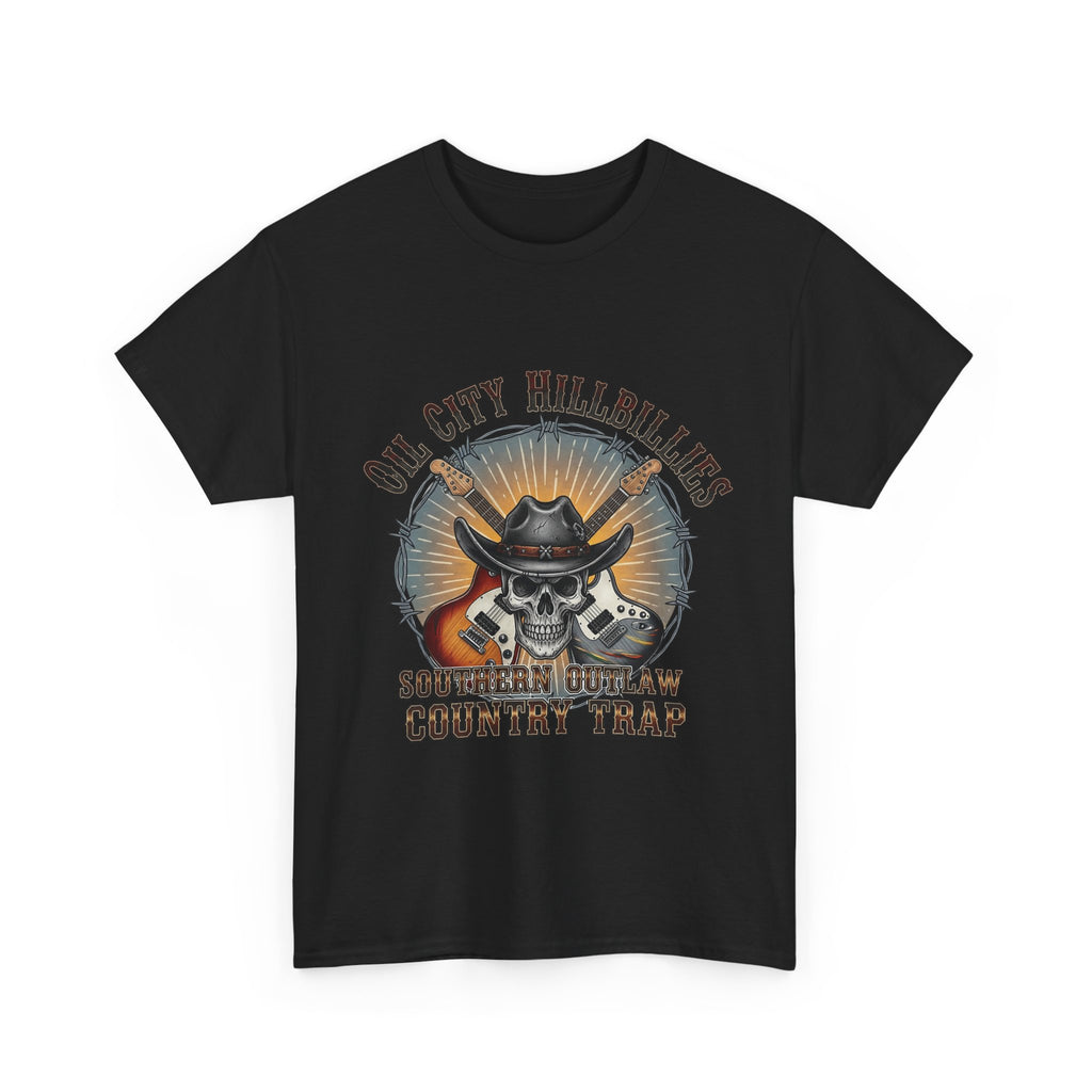 Southern Outlaw Graphic Tee | Unisex Heavy Cotton Tee for Country Music Lovers, Festival Wear, Casual Style, Gift for Him/Her