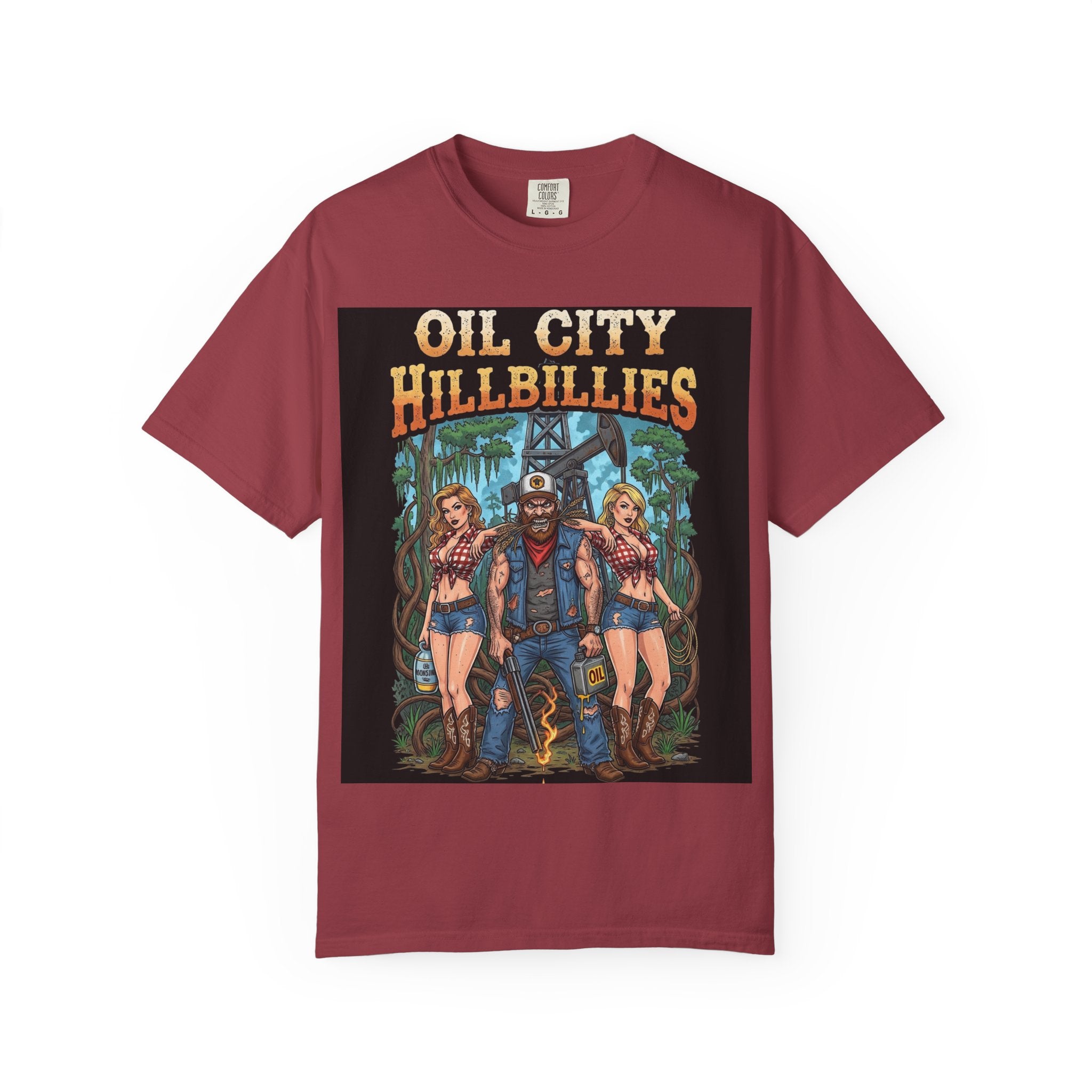 Vintage Graphic Tee – Oil City Hillbillies Shirt, Unisex T-Shirt, Casual Wear, Festival Outfit, Southern Pride Apparel