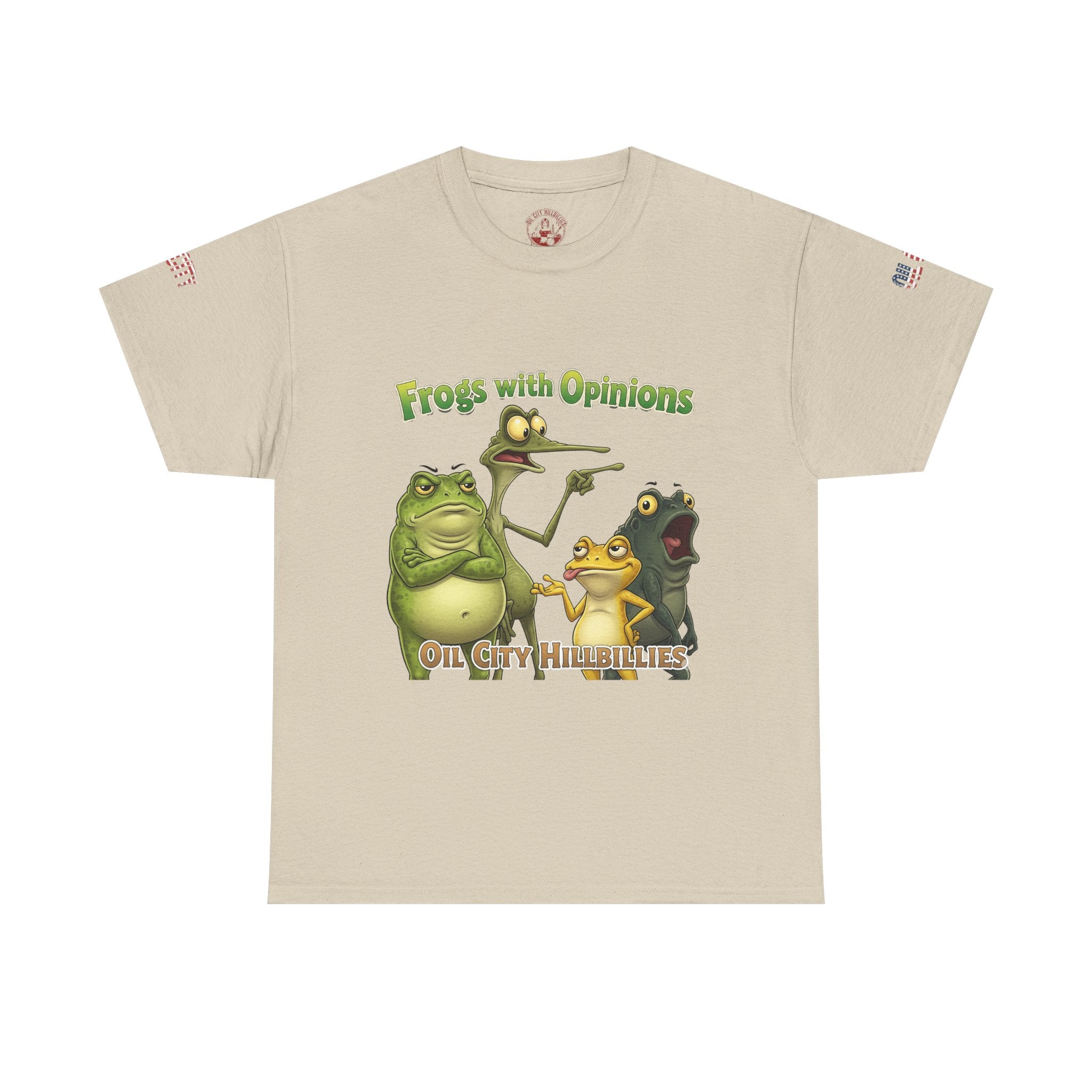 Frogs with Opinions Unisex Tee - Oil City Hillbillies Official Merchandise
