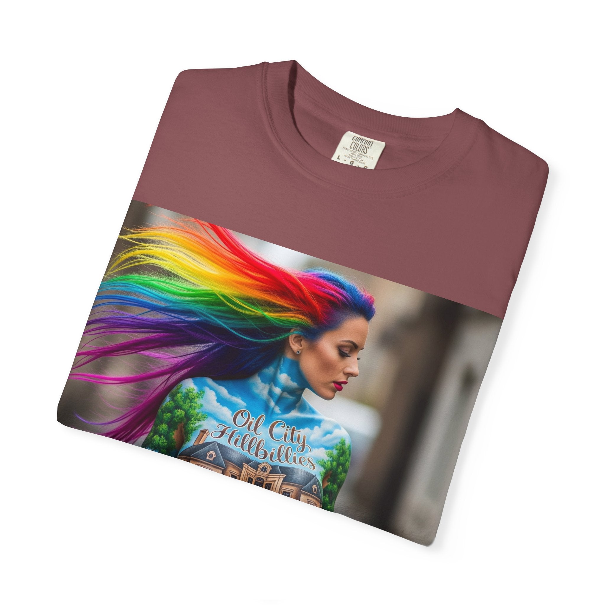 Vibrant Graphic T-Shirt for Creative Souls | Unisex Tee, Festival Wear, Casual Street Style, Gift for Art Lovers