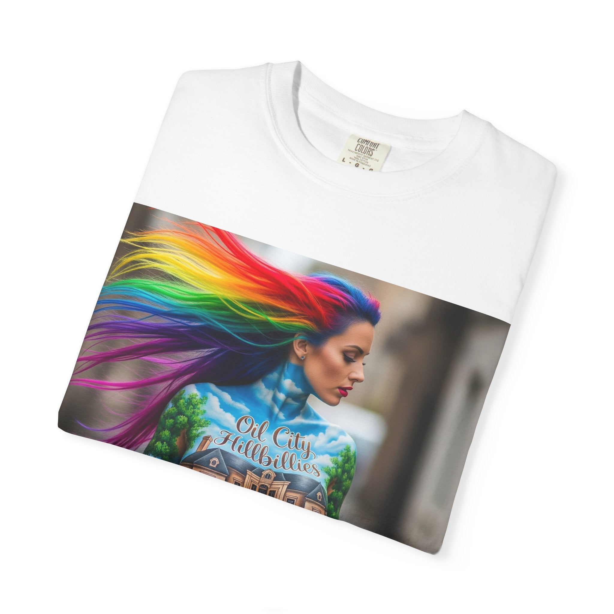 Vibrant Graphic T-Shirt for Creative Souls | Unisex Tee, Festival Wear, Casual Street Style, Gift for Art Lovers