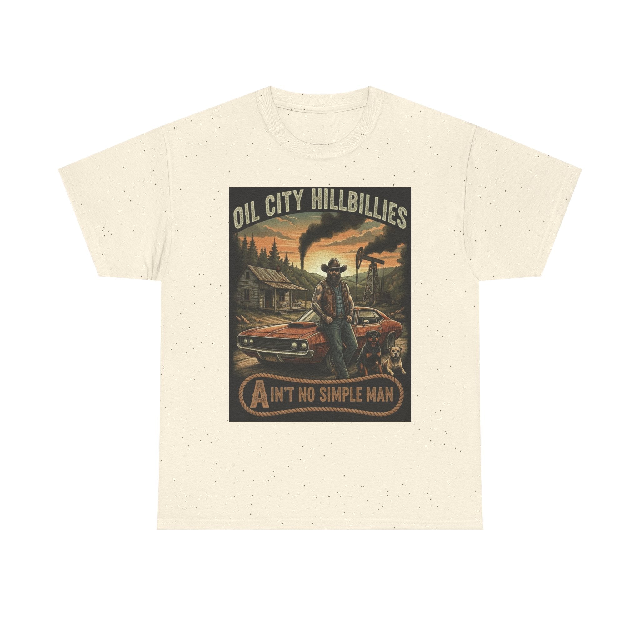 Oil City Hillbillies Unisex T-Shirt - Ain't No Simple Man Graphic Tee