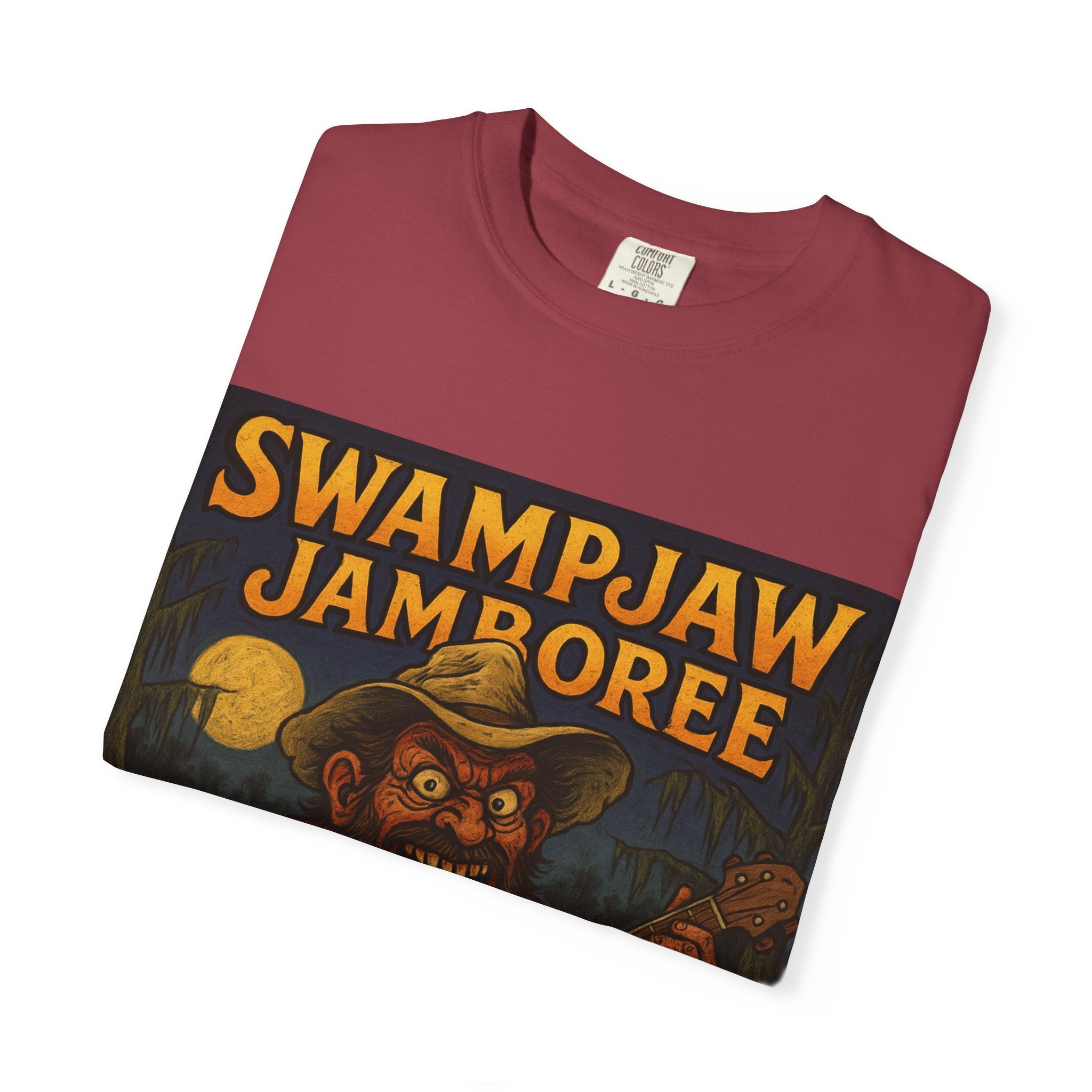 Swampjaw Jamboree Unisex T-Shirt, Vintage Music Tee, Casual Graphic Shirt, Fun Gift for Music Lovers, Festival Apparel
