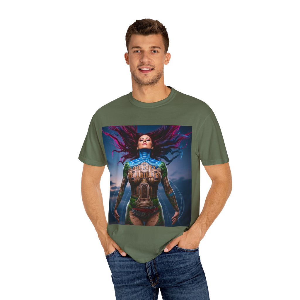 Mystical Spirit T-Shirt | Ethereal Oil City Hillbillies Art Tee, Unisex Graphic Shirt, Bohemian Style, Gift for Her, Festival Wear, Unique Artwear