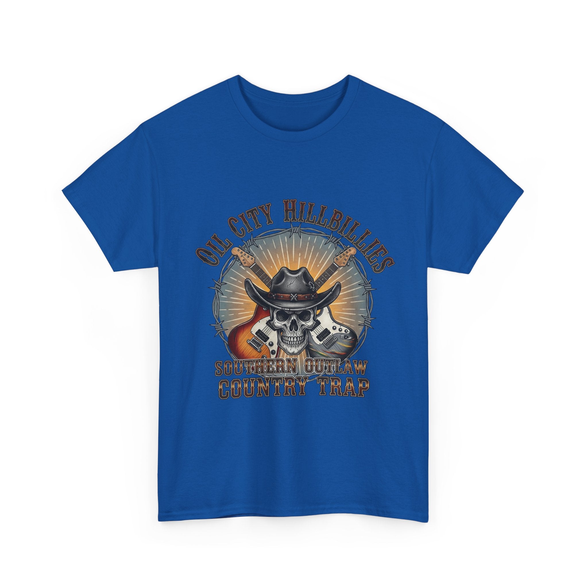 Southern Outlaw Graphic Tee | Unisex Heavy Cotton Tee for Country Music Lovers, Festival Wear, Casual Style, Gift for Him/Her