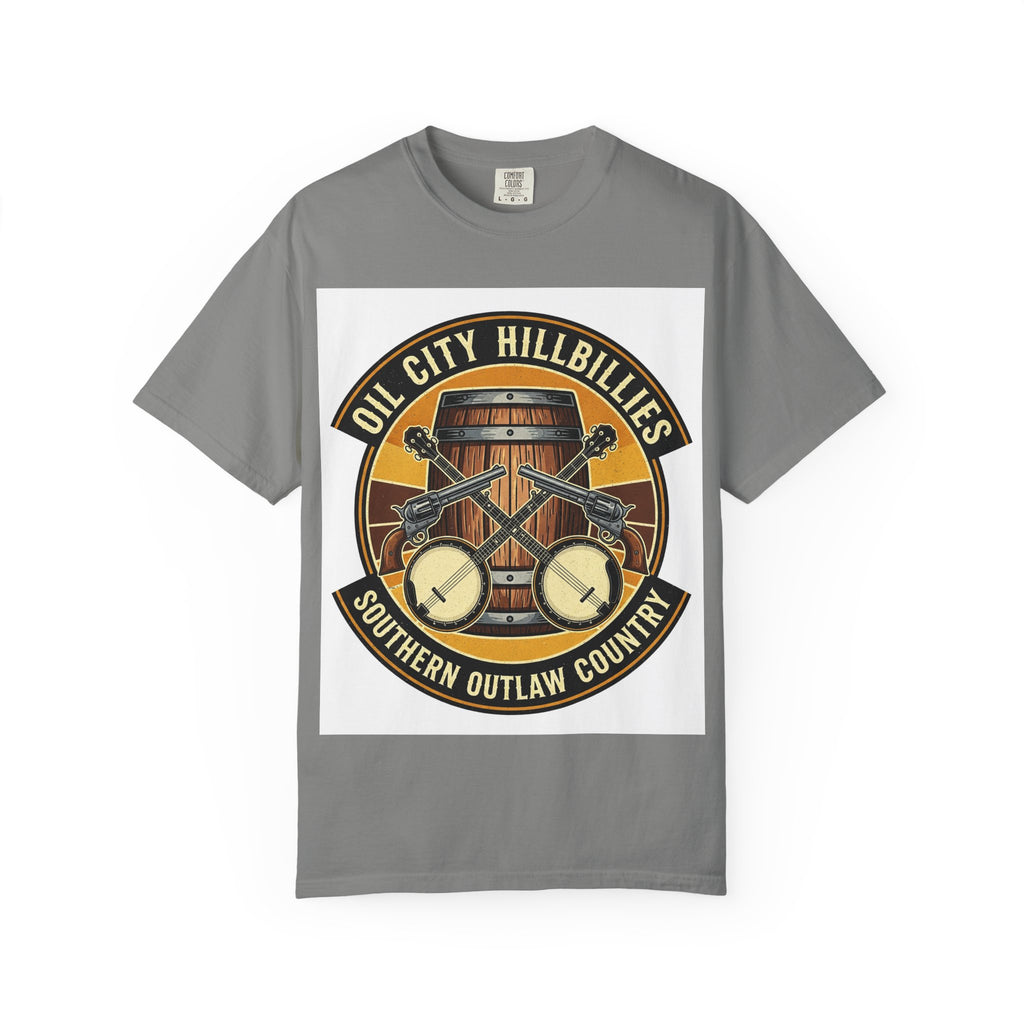 Oil City Hillbillies T-Shirt | Southern Outlaw Country Tee, Music Lover Gift, Vintage Style Shirt, Casual Outfit, Festival Apparel