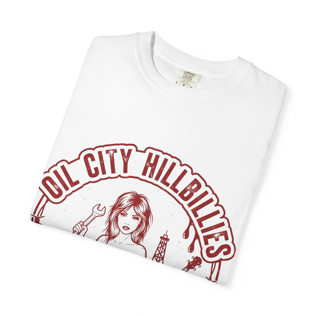 Oil City Hillbillies T-Shirt, Vintage Country Tee, Unisex Graphic Shirt, Music Festival Apparel, Cool Casual Wear