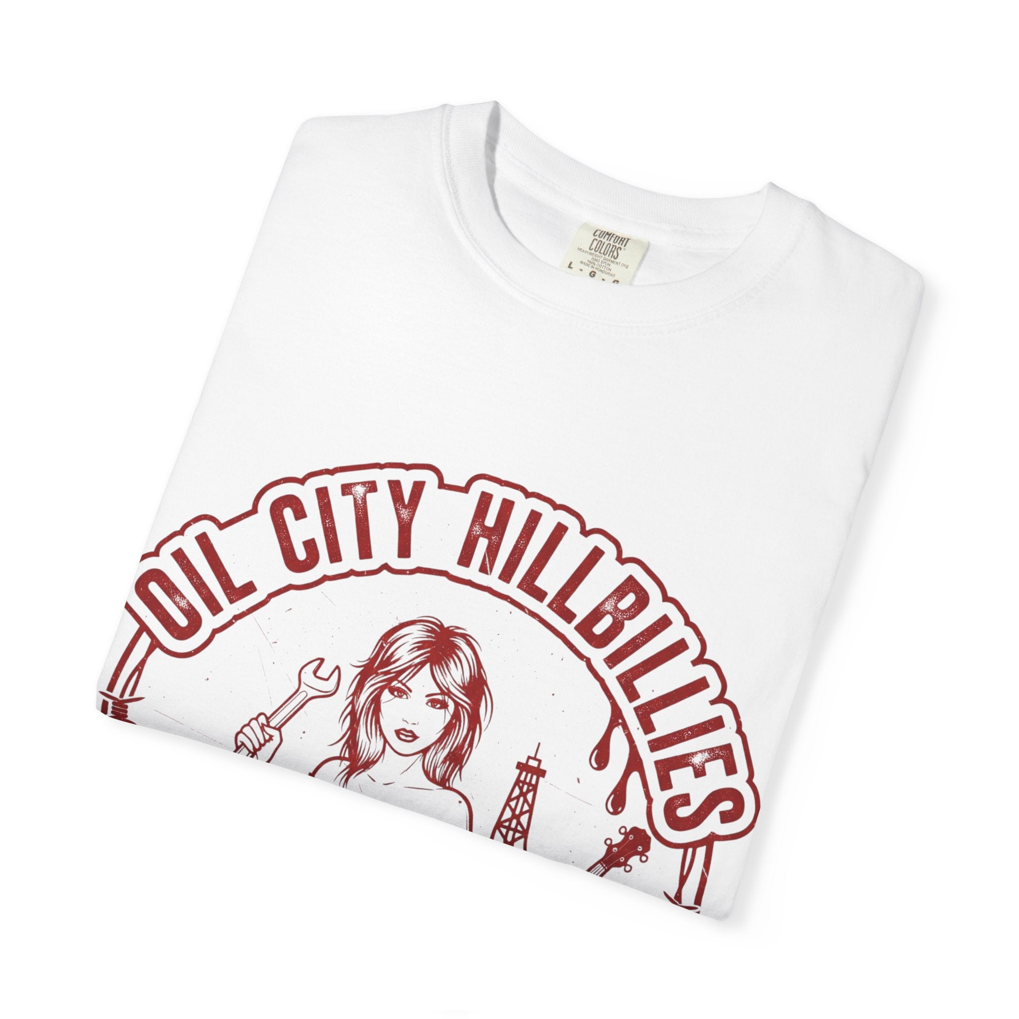 Oil City Hillbillies T-Shirt, Vintage Country Tee, Unisex Graphic Shirt, Music Festival Apparel, Cool Casual Wear