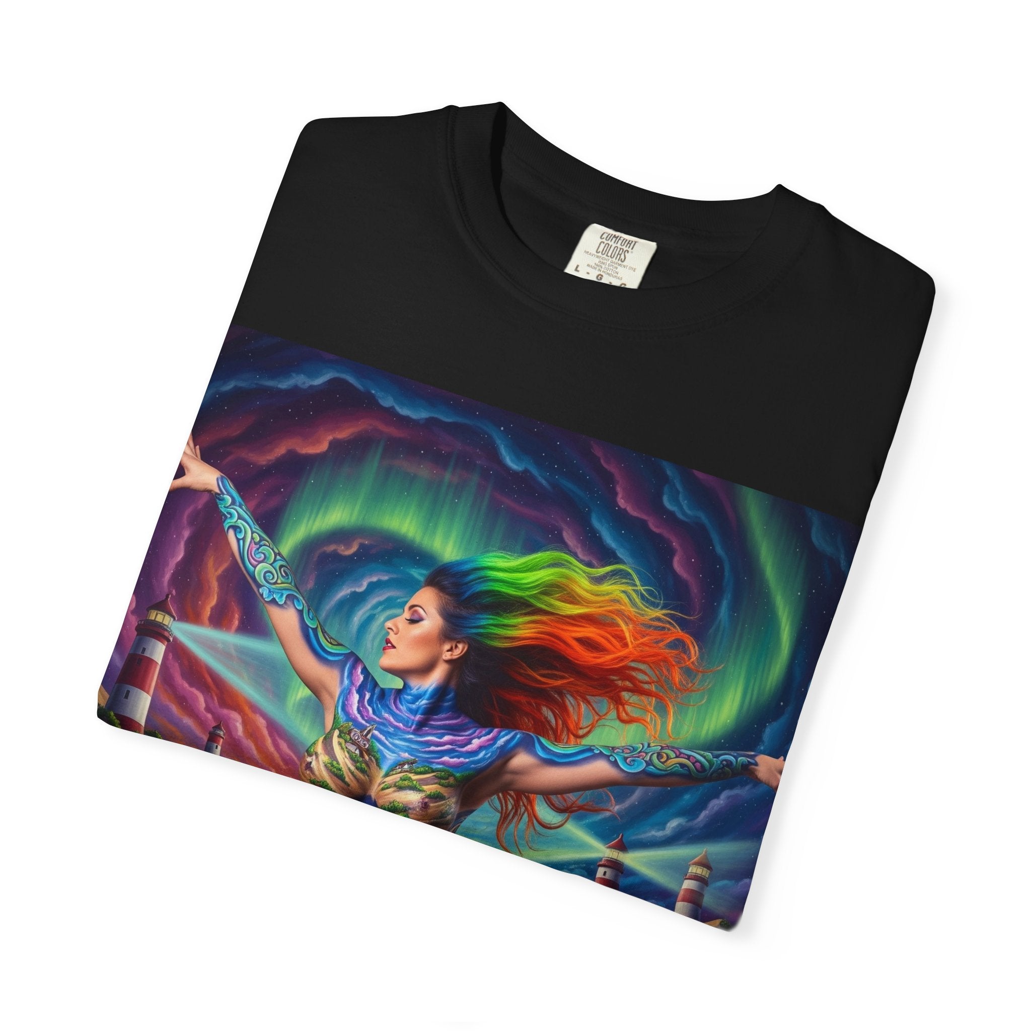 Oil City Hillbillies Colorful Spirit Unisex T-Shirt, Artistic Graphic Tee, Casual Wear, Gift for Art Lovers, Summer Festival Fashion