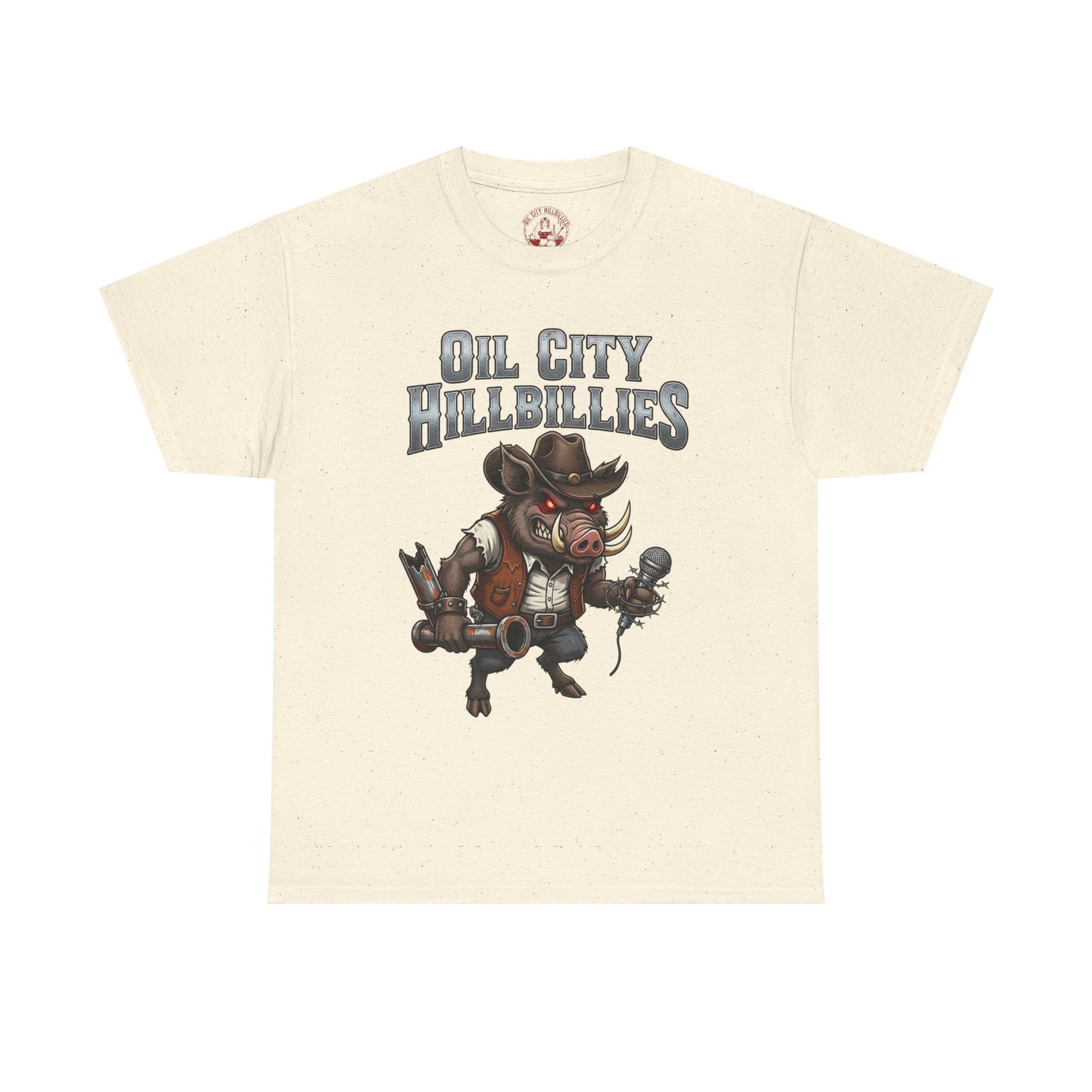 Oil City Hillbillies Unisex Tee - Country Humor Shirt, Vintage Graphic Tee, Perfect for Music Lovers, BBQ Events, Gifting, Everyday Wear