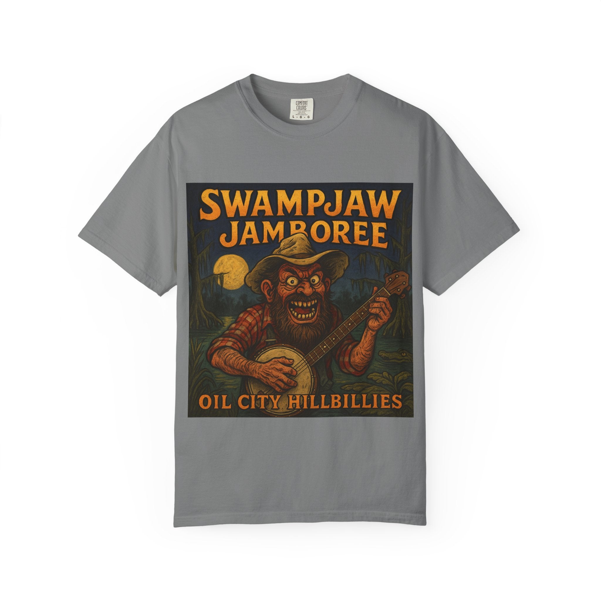 Swampjaw Jamboree Unisex T-Shirt, Vintage Music Tee, Casual Graphic Shirt, Fun Gift for Music Lovers, Festival Apparel