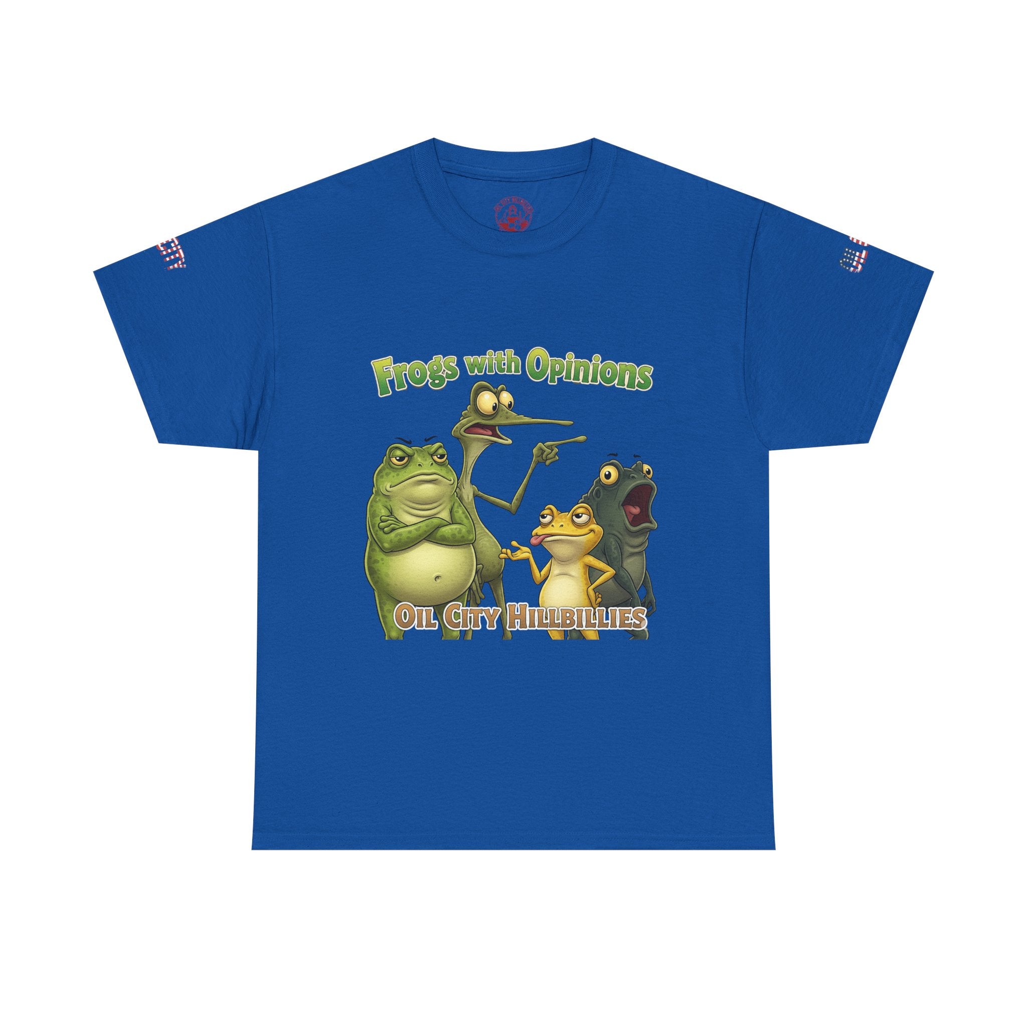 Frogs with Opinions Unisex Tee - Oil City Hillbillies Official Merchandise