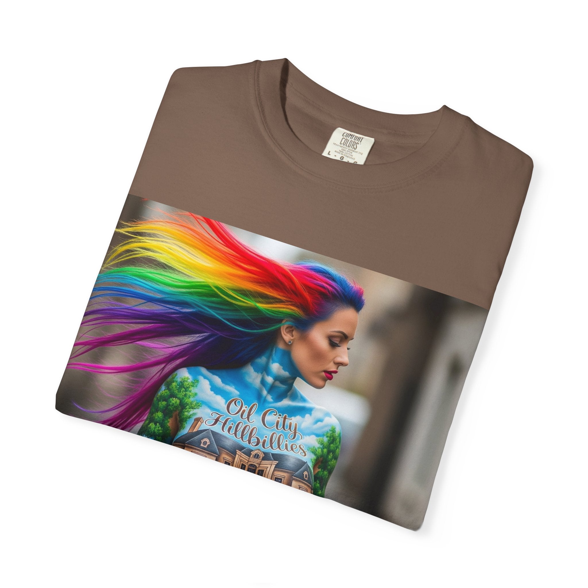 Vibrant Graphic T-Shirt for Creative Souls | Unisex Tee, Festival Wear, Casual Street Style, Gift for Art Lovers