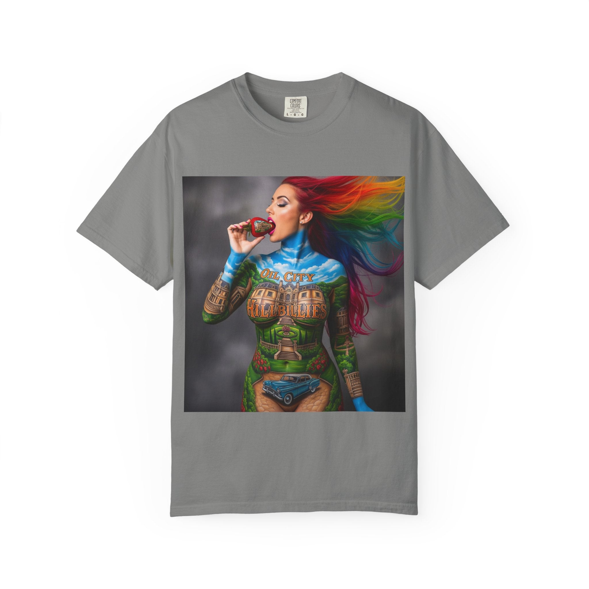 Vibrant Art-Inspired Unisex T-Shirt, Unique Graphic Tee for Art Lovers, Colorful Casual Wear, Gift for Creative Souls, Festival Clothing