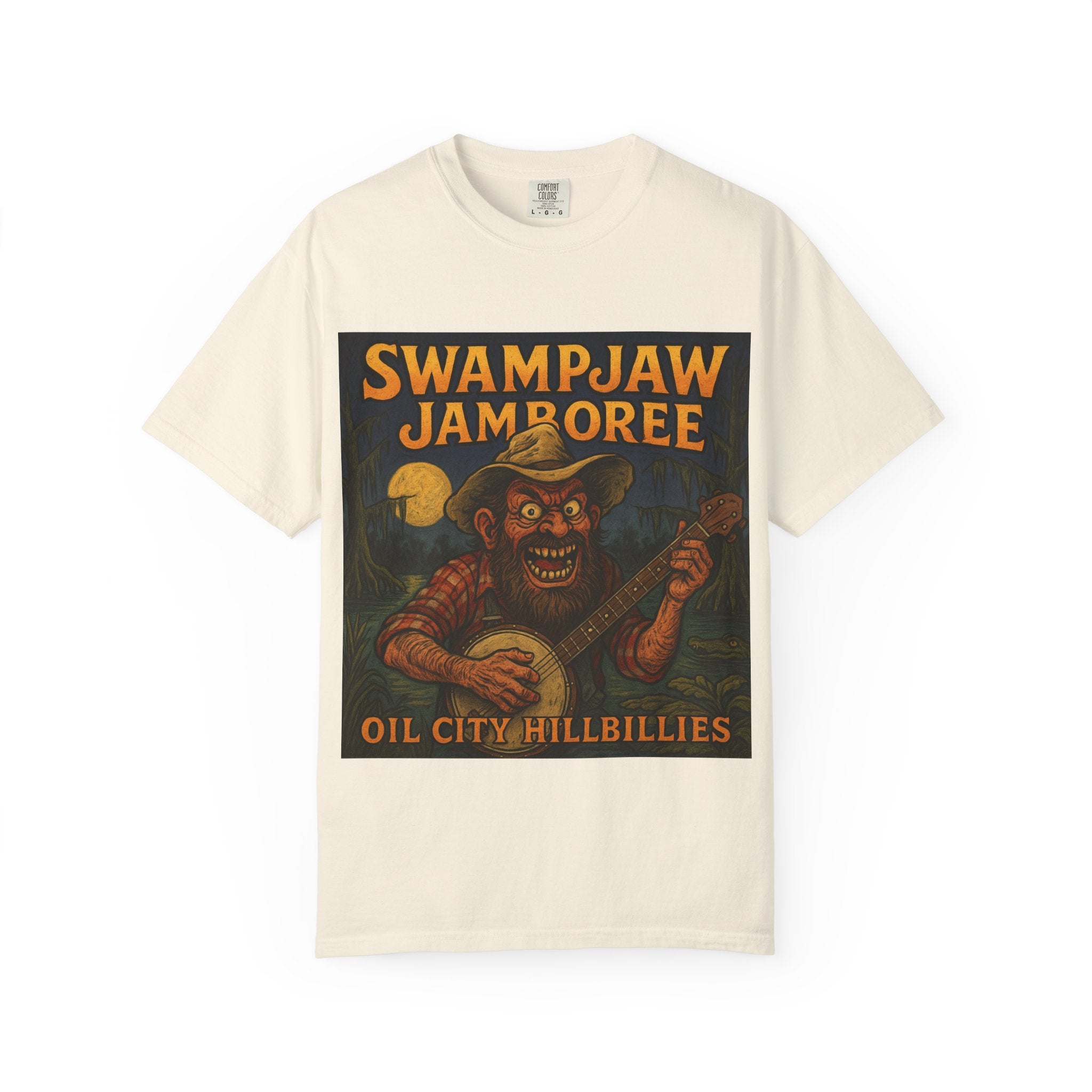 Swampjaw Jamboree Unisex T-Shirt, Vintage Music Tee, Casual Graphic Shirt, Fun Gift for Music Lovers, Festival Apparel